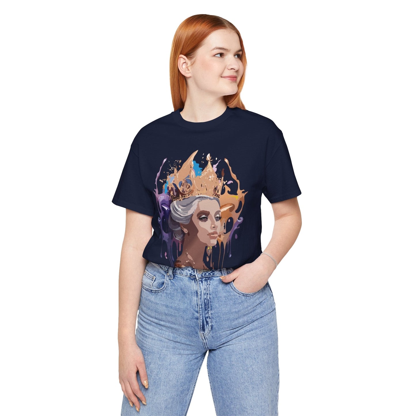 Queen Graphic T Shirt Adelpha Unisex Jersey Short Sleeve Art Design Tee Vintage Inspired Artwork