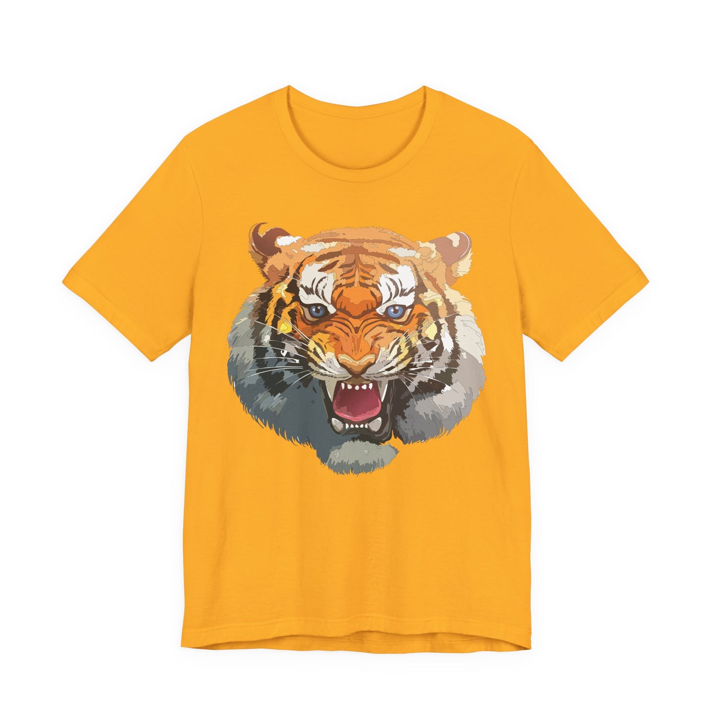 Tiger Shirt, Animal Shirt, T-Shirt with Tiger, Art Design Tee, Animal Tees, Safari T-Shirt, Graphic Design Tee 14