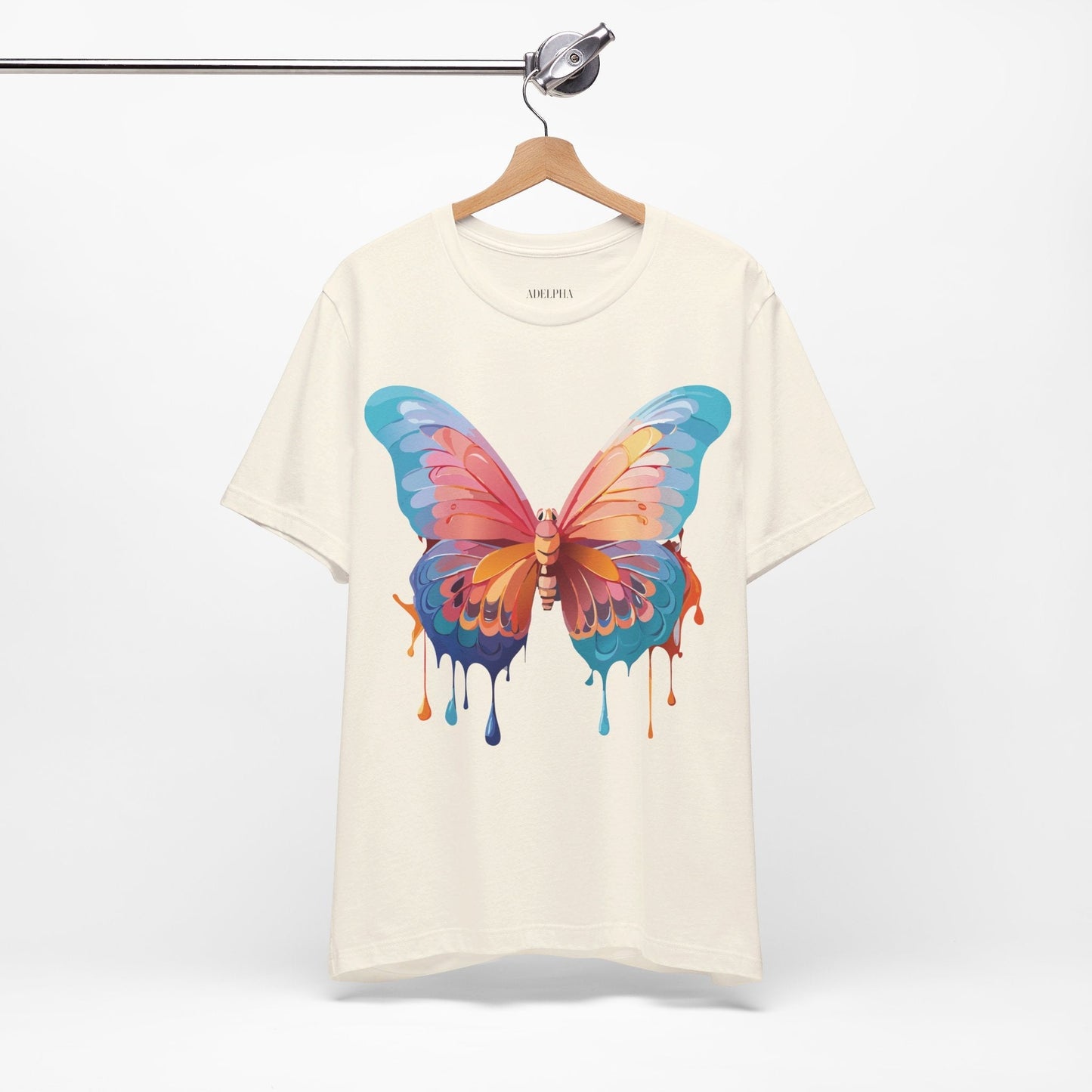Butterfly Graphic Tee By Adelpha Unisex Short Sleeve Jersey Shirt