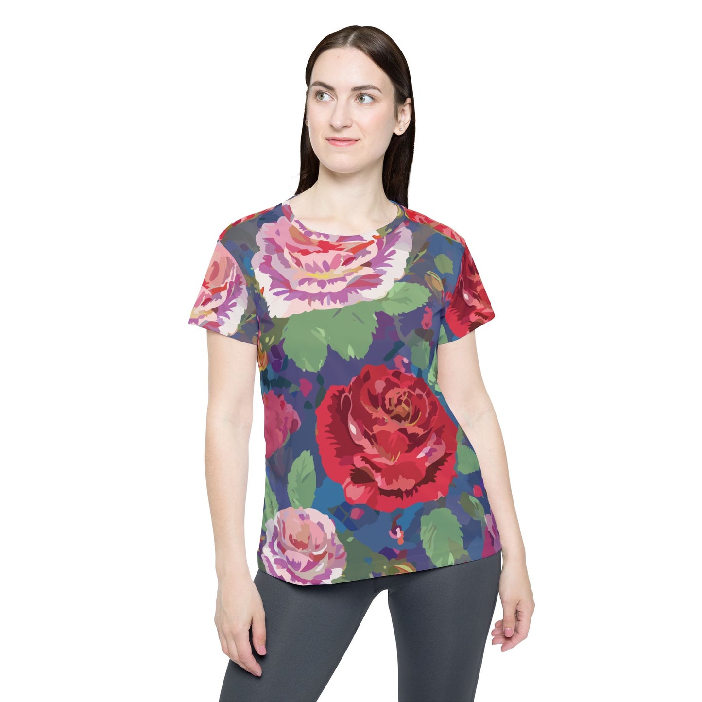 Floral Print Shirt, Shirt with Flowers