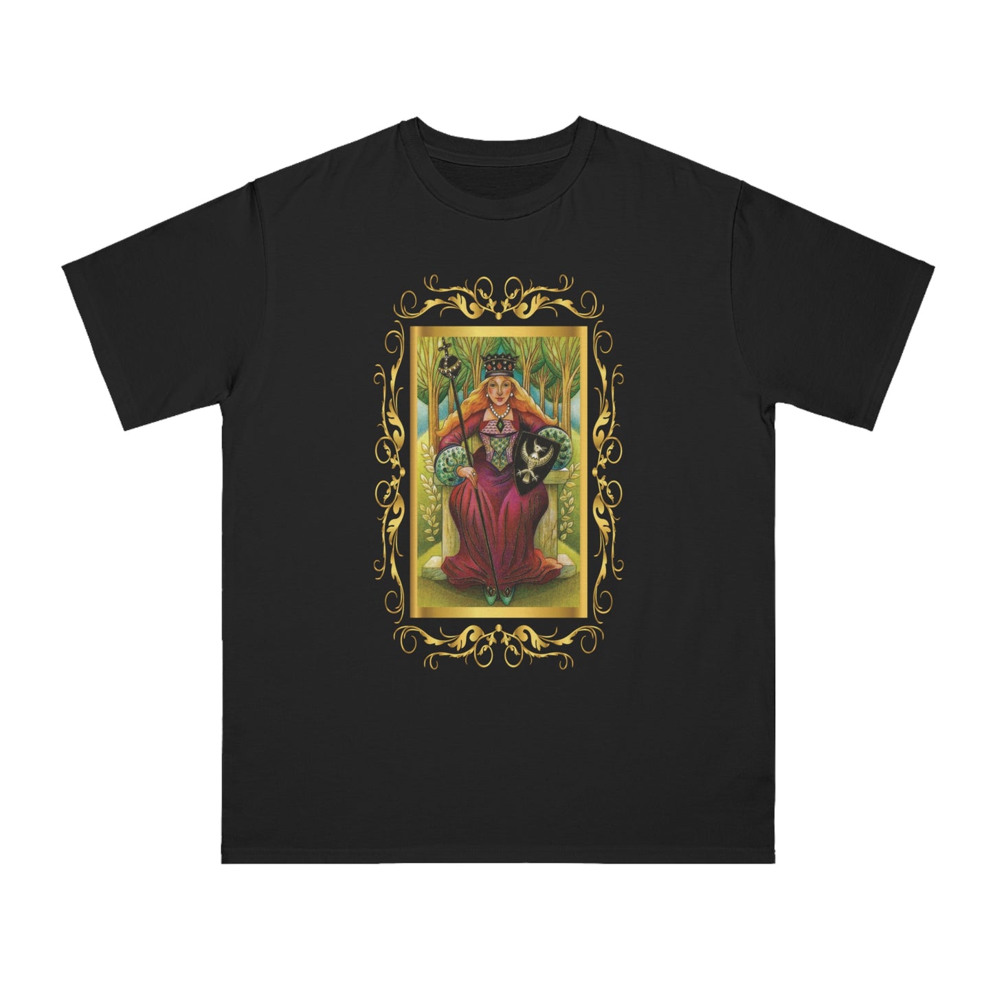 Camiseta unisex de algodón orgánico con cartas del tarot