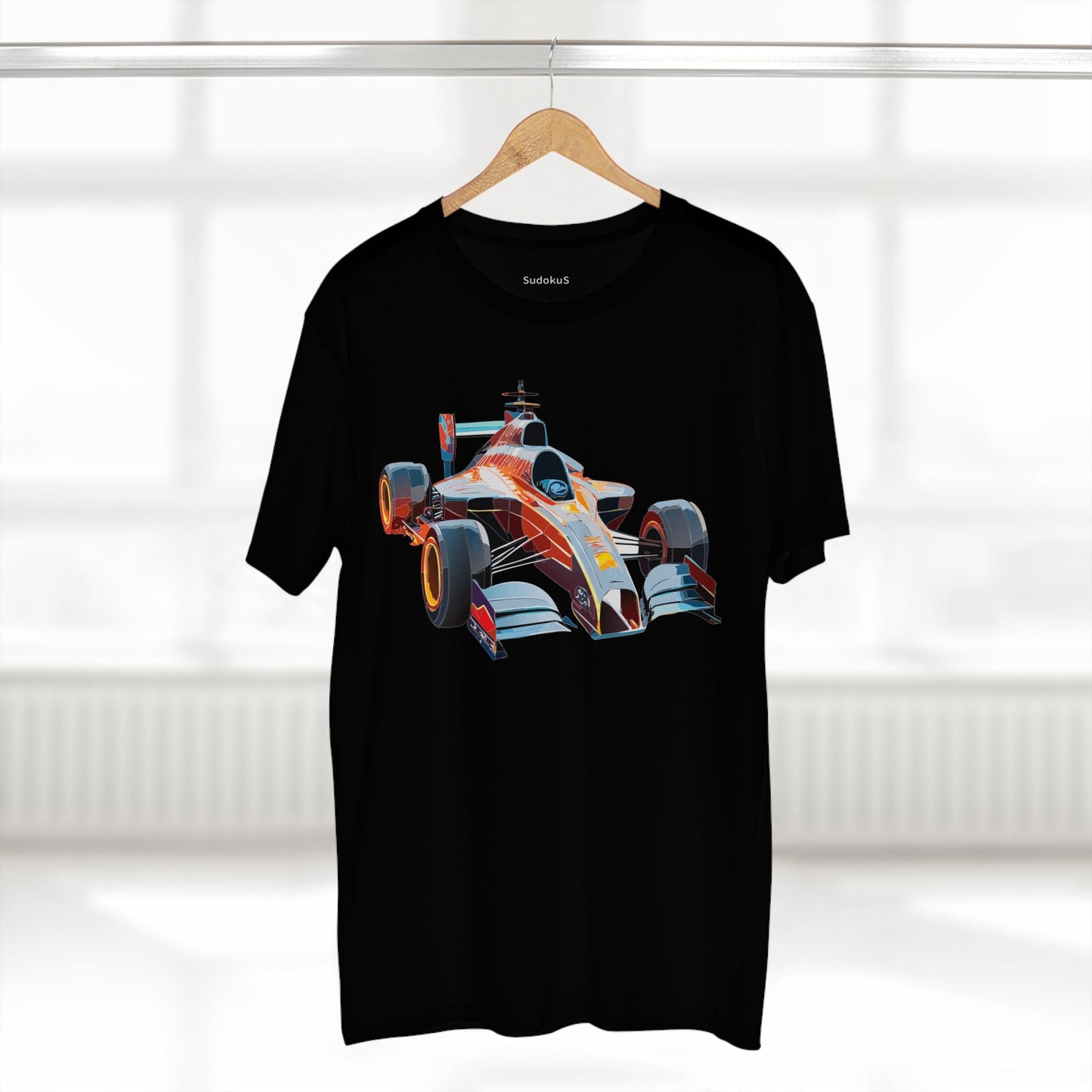 Car Graphic Unisex 100 Cotton Staple Tee 9