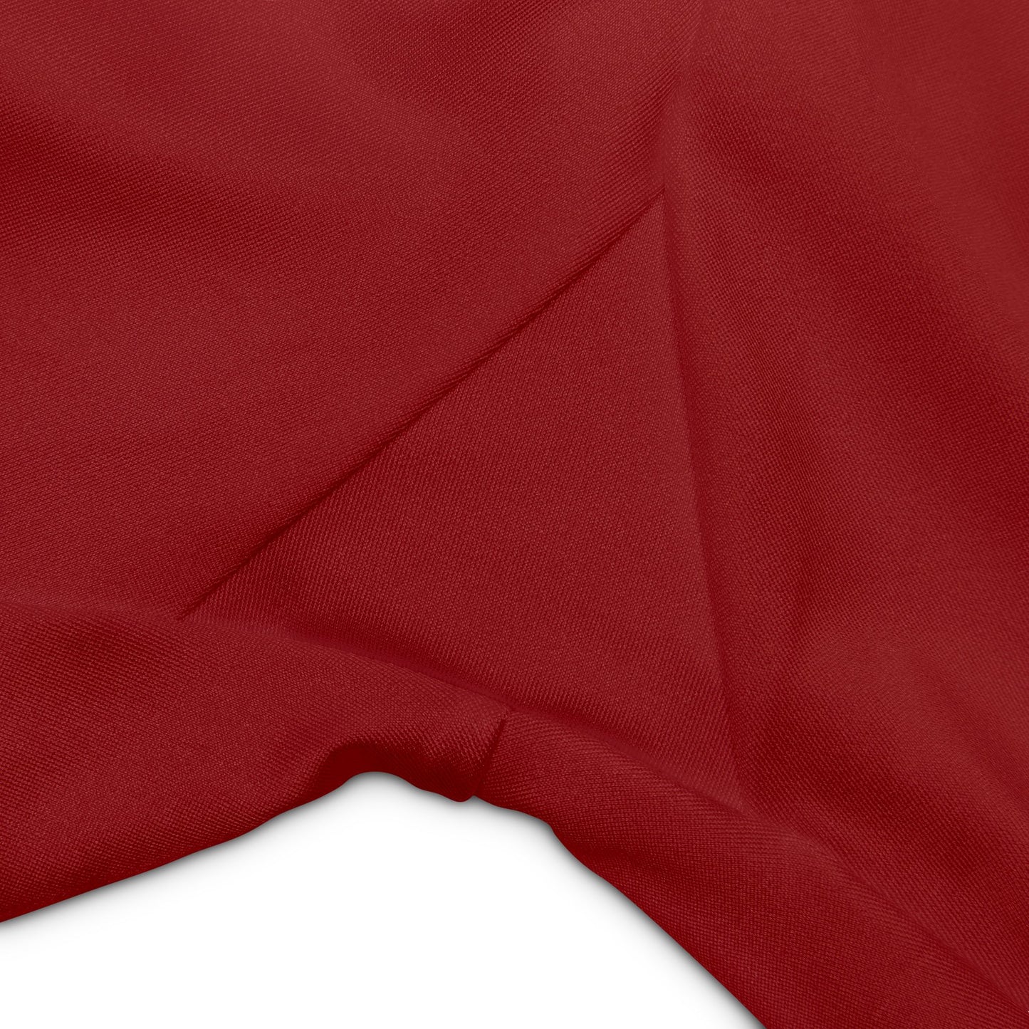 Oxblood Red Women's Workout Shorts — High-Waisted Red Bike Shorts for Gym & Yoga