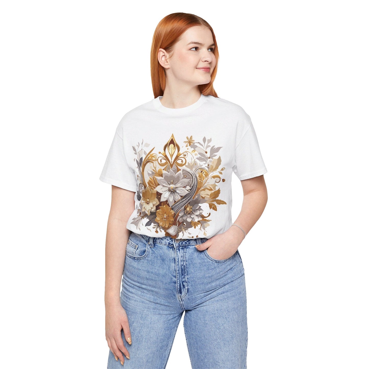 Adelpha Vintage Inspired Unisex Graphic Tee Short Sleeve Jersey Art Design Premium Casual Wear