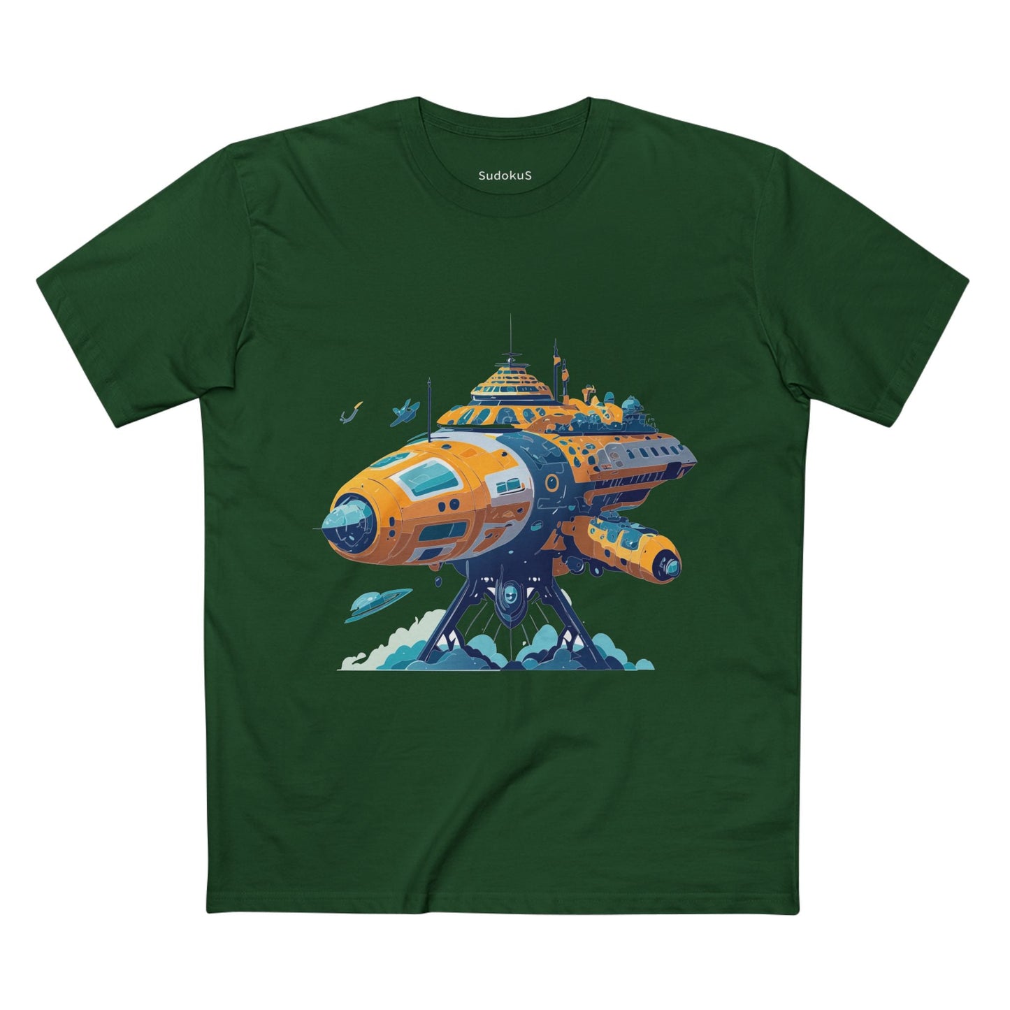 Aliens Graphic Unisex 100 Cotton Staple Tee 36