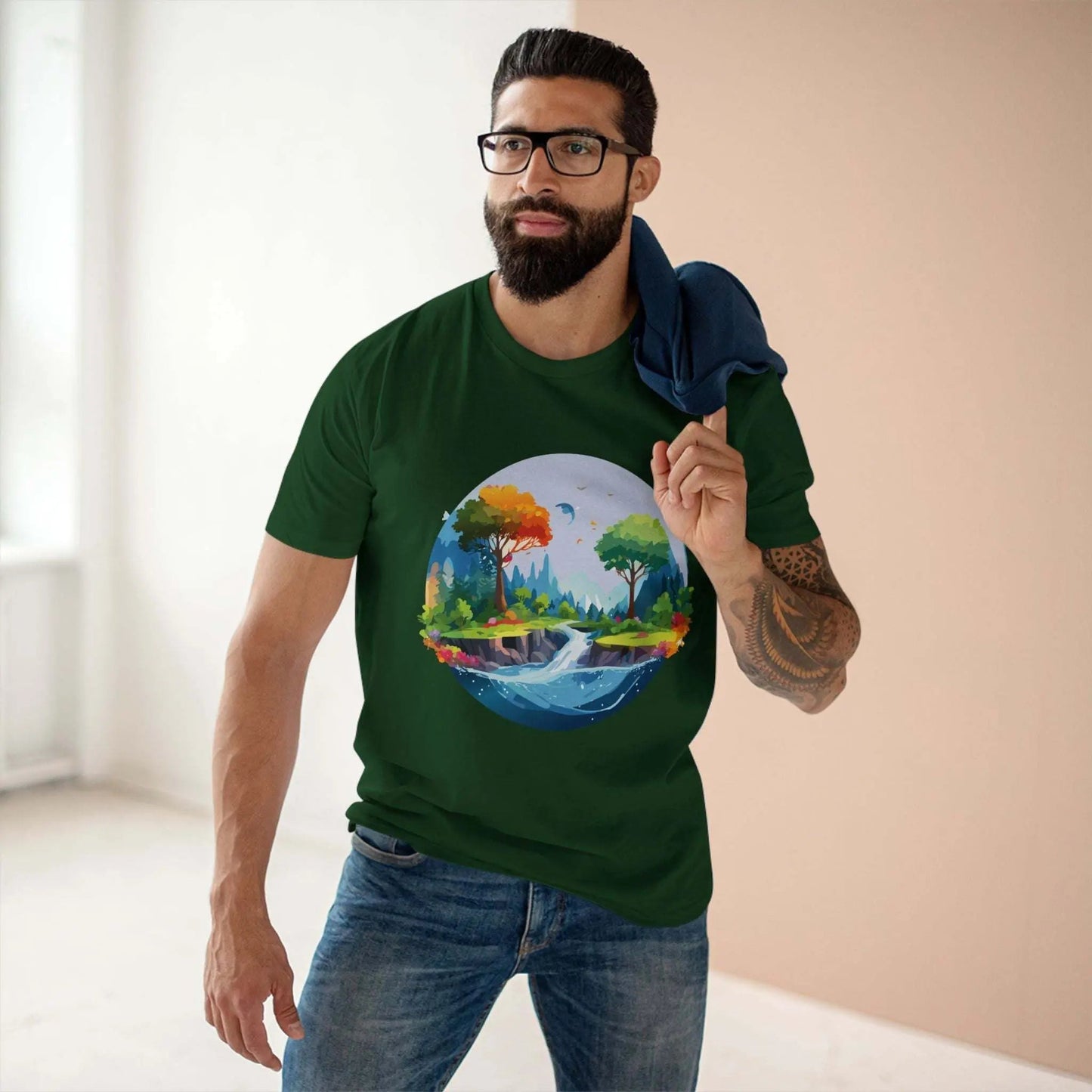 Fantasy Graphic Unisex 100 Cotton Staple Tee 5