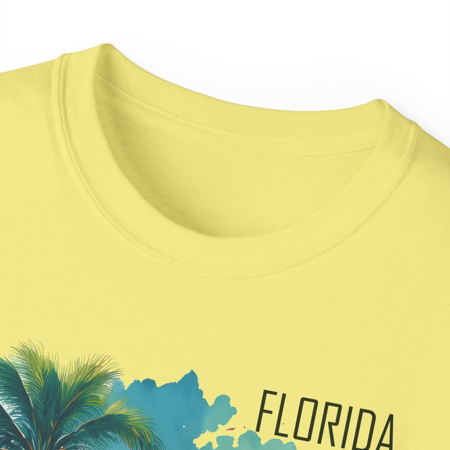 Florida Graphic Unisex Cotton T‑Shirt 2