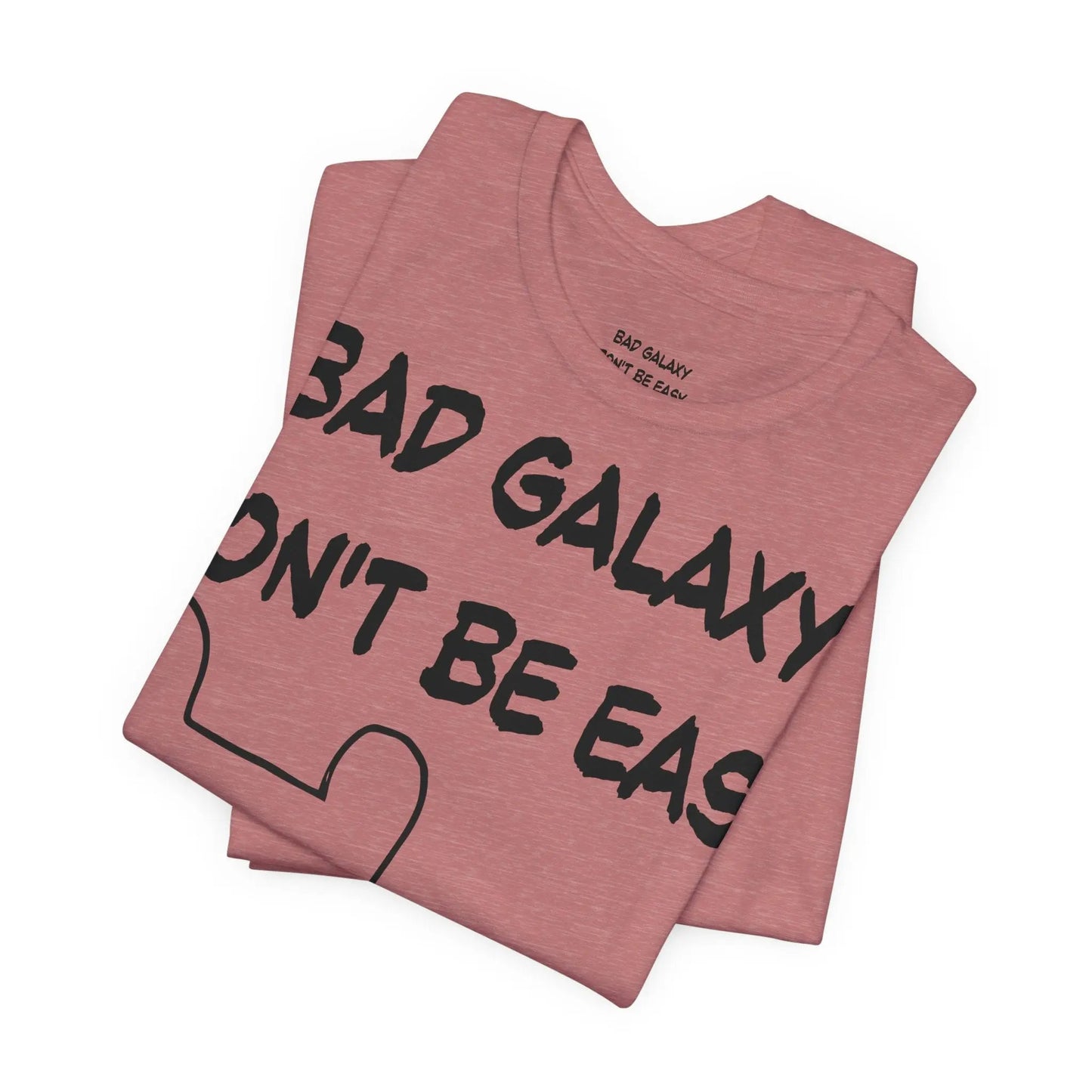 Funny Dog Tee Shirt From Bad Galaxy 100 Percent Cotton Made In USA With Eco Friendly Inks