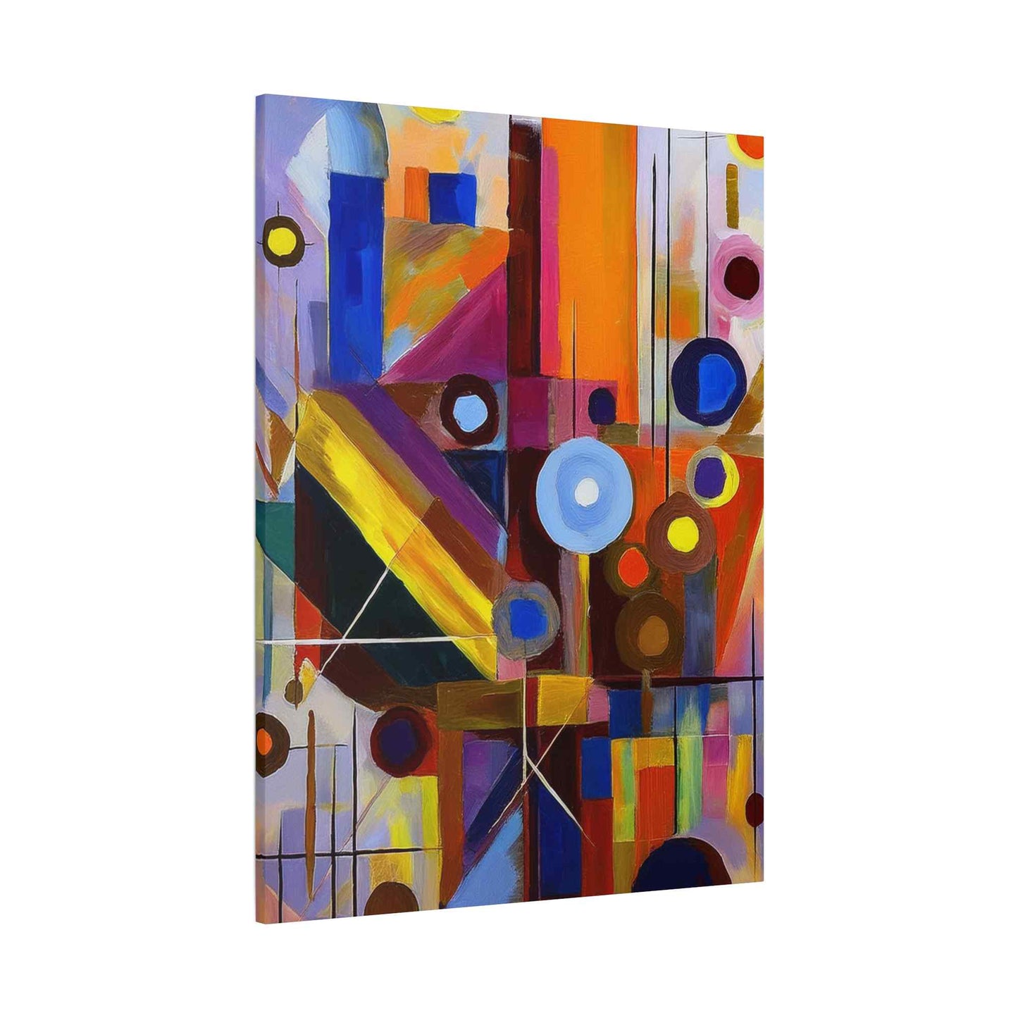 Abstract Painting Print Canvas 20x24,20x30,24x30, 24x32,24x36,30x40, 32x48,36x48,40x60 Pine-Wood Inner Frame ABS-4