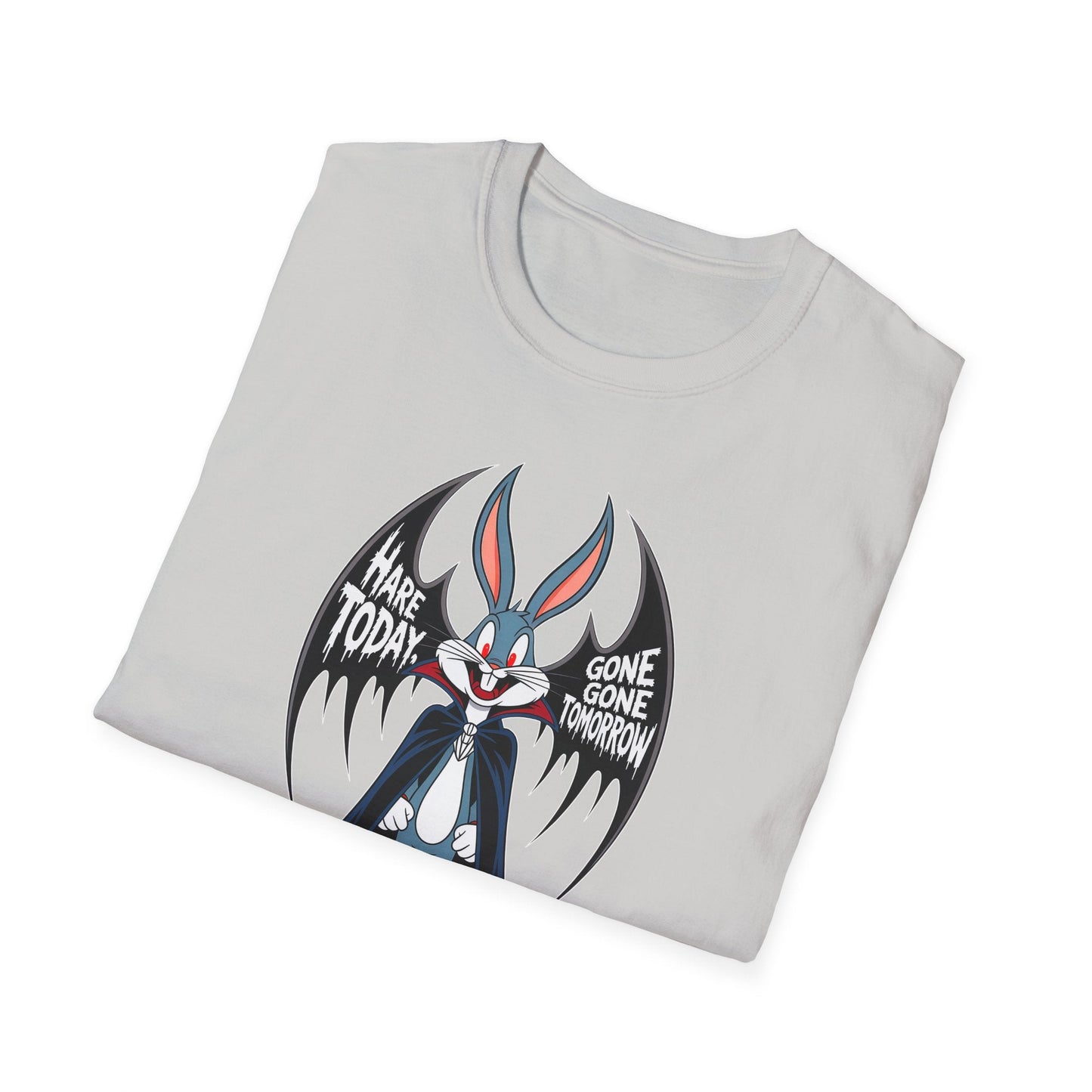 Bugs Bunny T Shirt Cartoon Art Design Unisex Gildan Softstyle 100 Percent Ring Spun Cotton