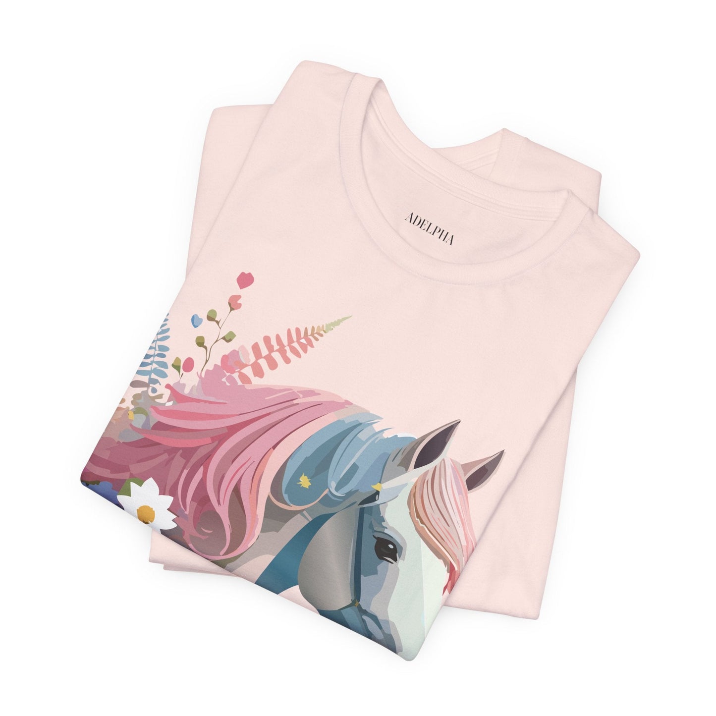 Horse Graphic Unisex 100 Cotton Vintage Animal Art T-Shirt 3