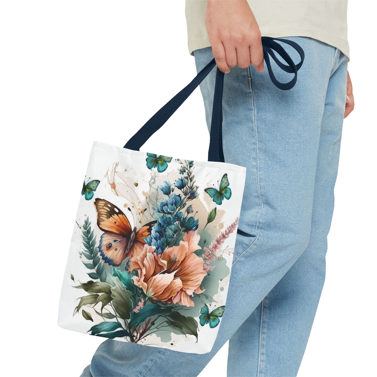 Butterfly Canvas Tote