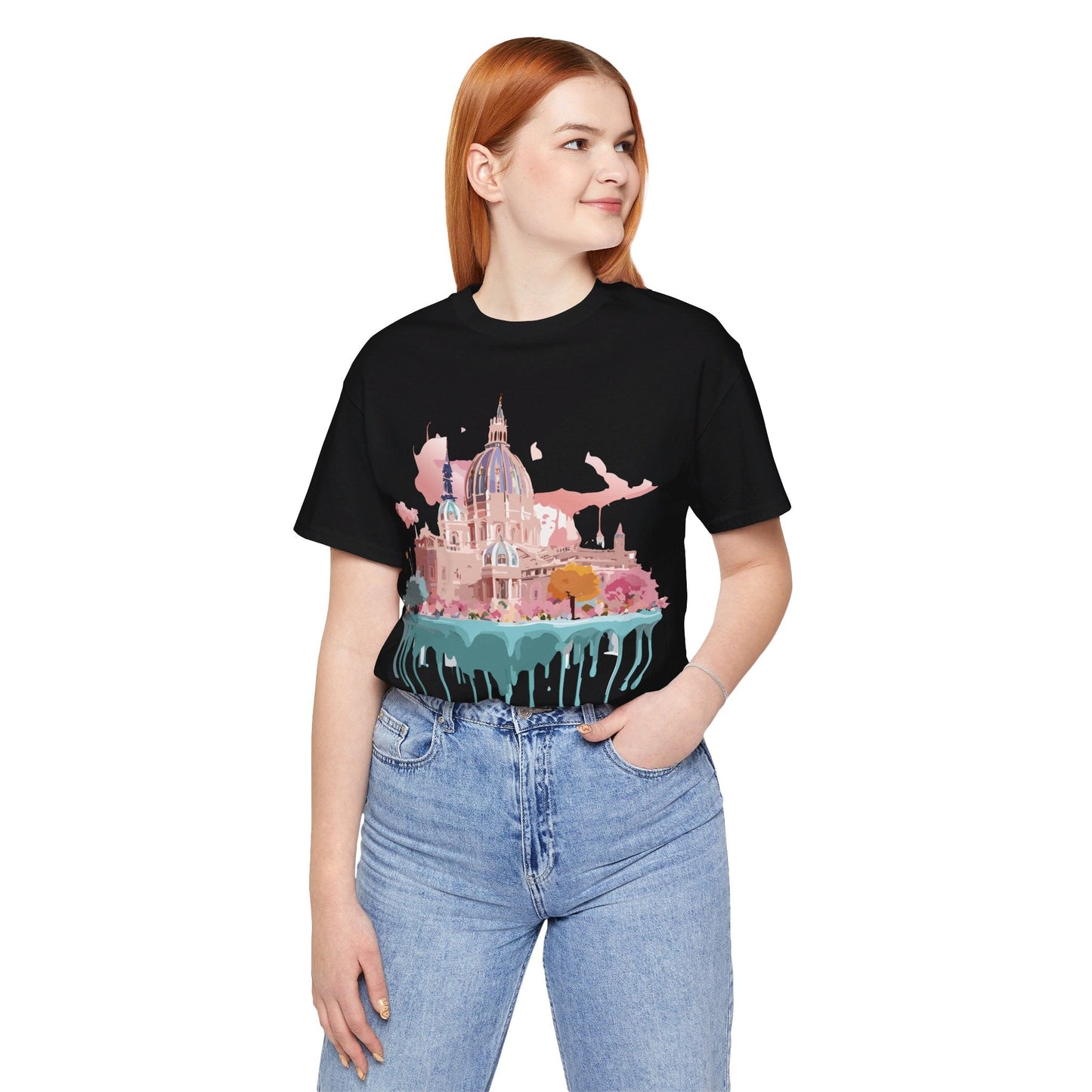 Vienna Tourist Graphic Tee Unisex Jersey Short Sleeve Vintage Inspired Artwork by Adelpha