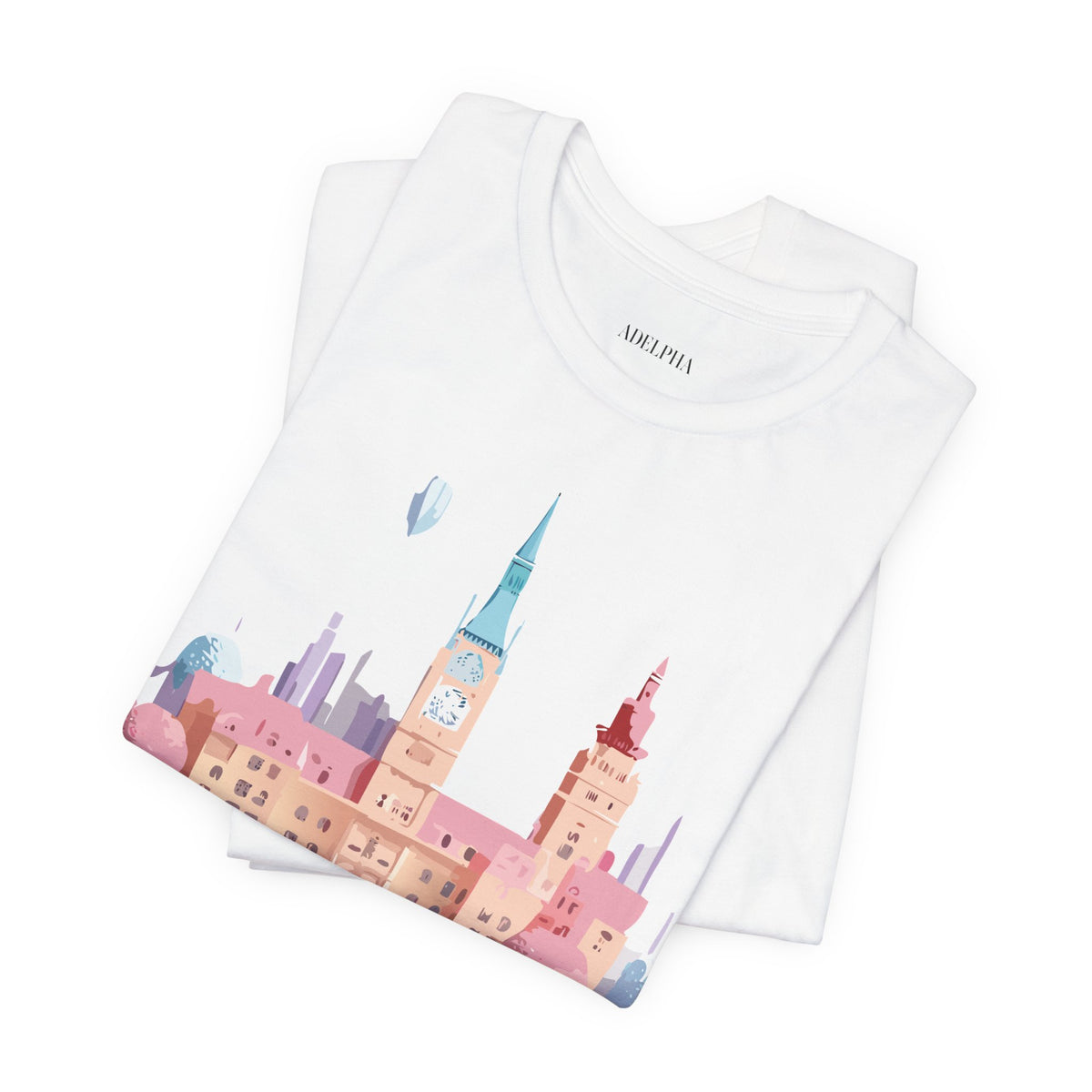 Unisex Cotton Bella+Canvas Tee with Prague
