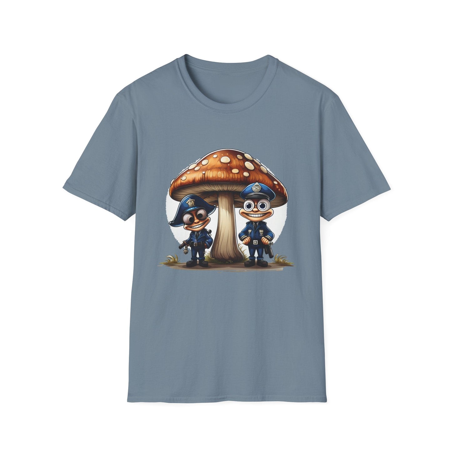 Mashroom Tee Shirt Unisex Funny Mashroom Design Shirt With Fungus Gildan Softstyle 64000