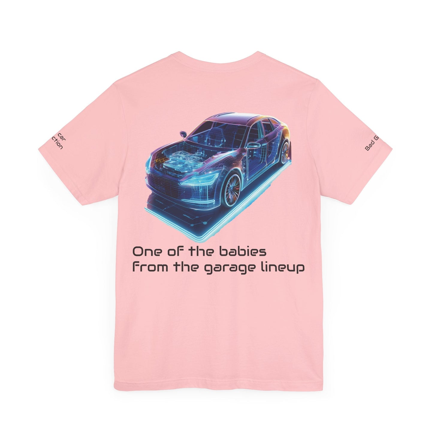 Car Graphic Tee Shirt For Car Lovers Cotton Lightweight Tee Made In Usa Eco Friendly Inks