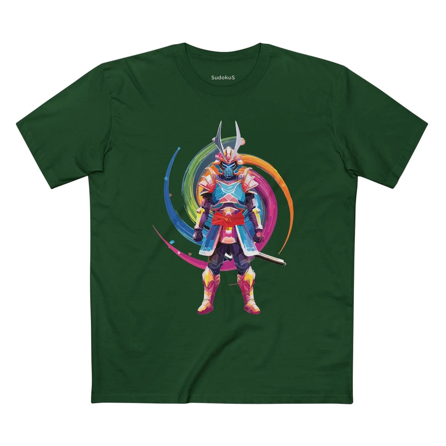 Samurai Graphic Unisex 100 Cotton Staple Tee 36