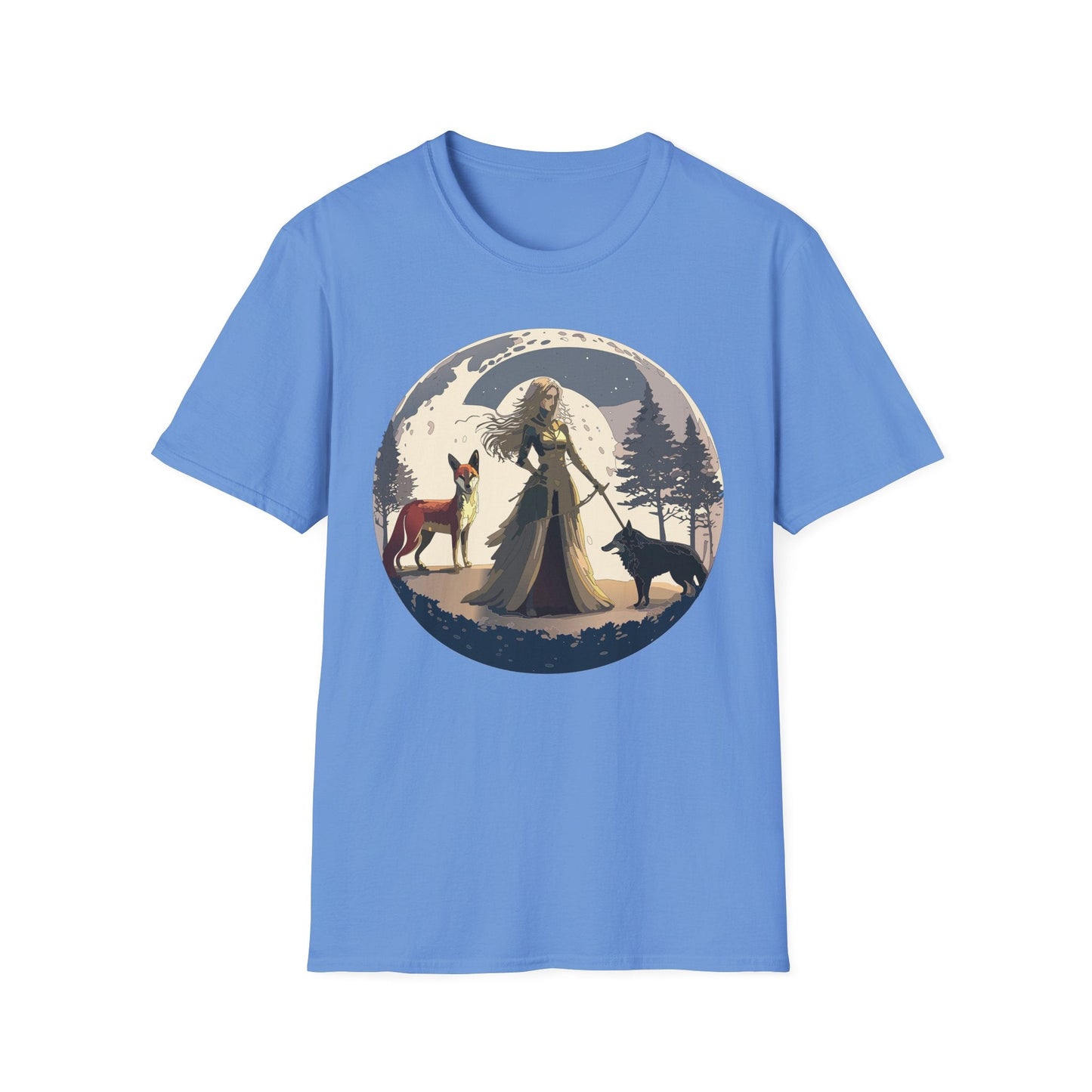 Womens Graphic T Shirt Art Design Tee Softstyle 64000 Gildan Unisex Short Sleeve