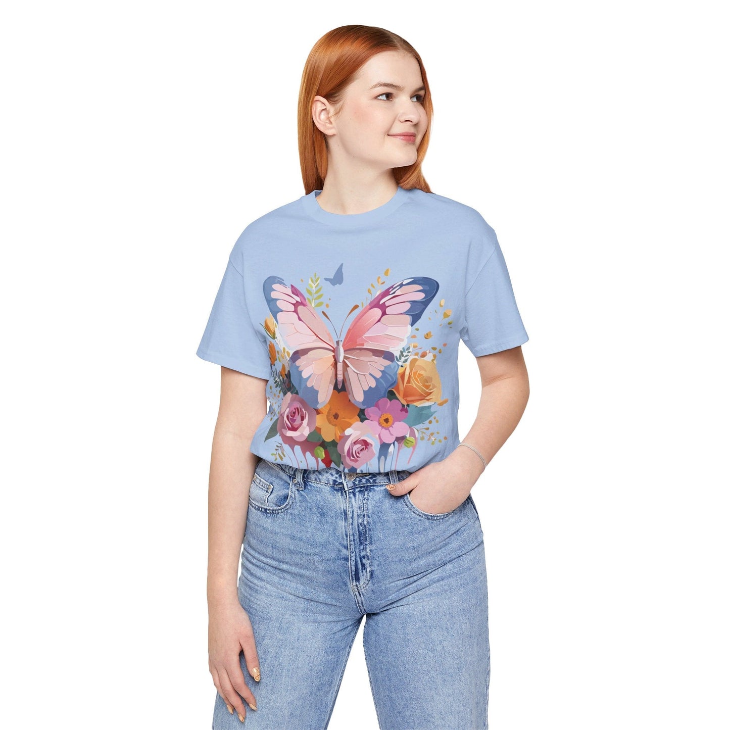 Butterfly Graphic Tee Unisex Art Design Shirt By Adelpha Vintage Inspired