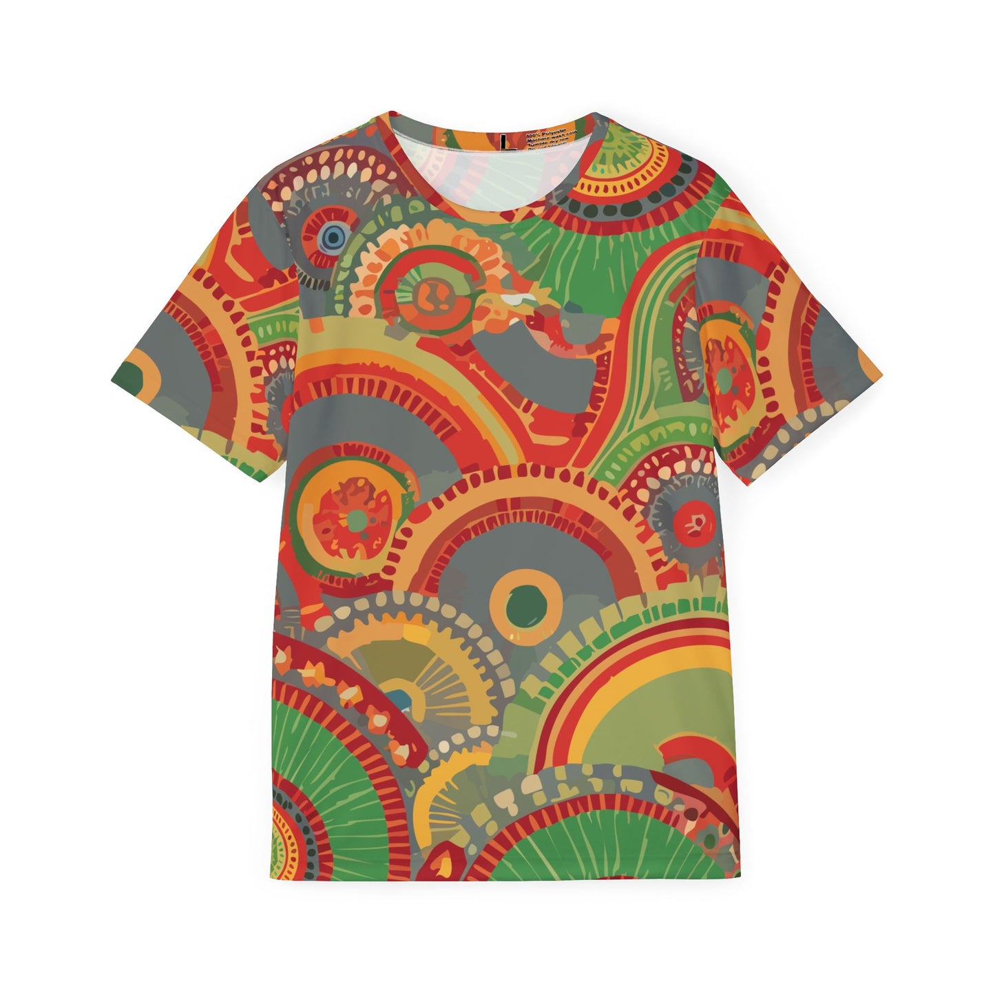 Unisex Abstract Shirt, Shirt with Abstract Print