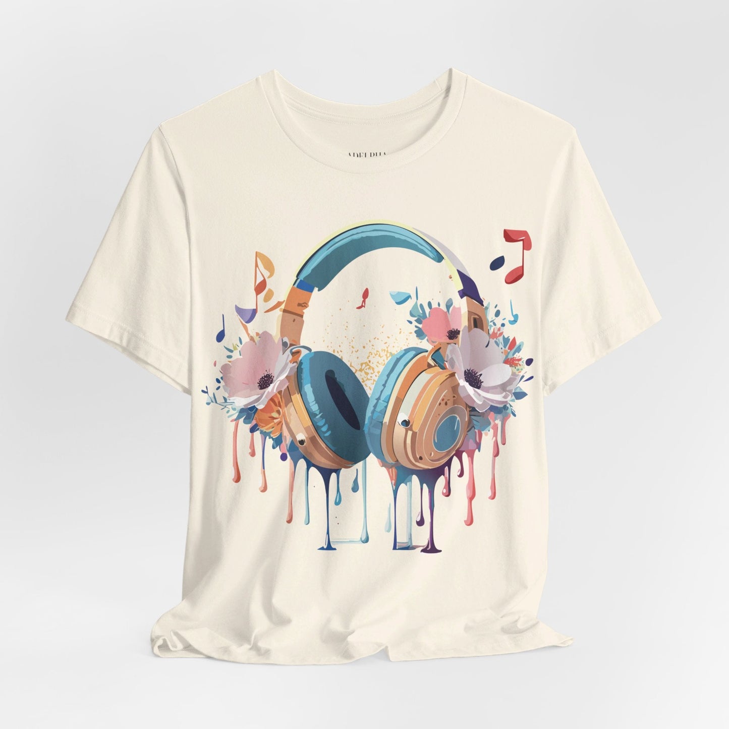Adelpha Graphic Unisex Music T Shirt With Vintage Inspired Artwork Short Sleeve Tee