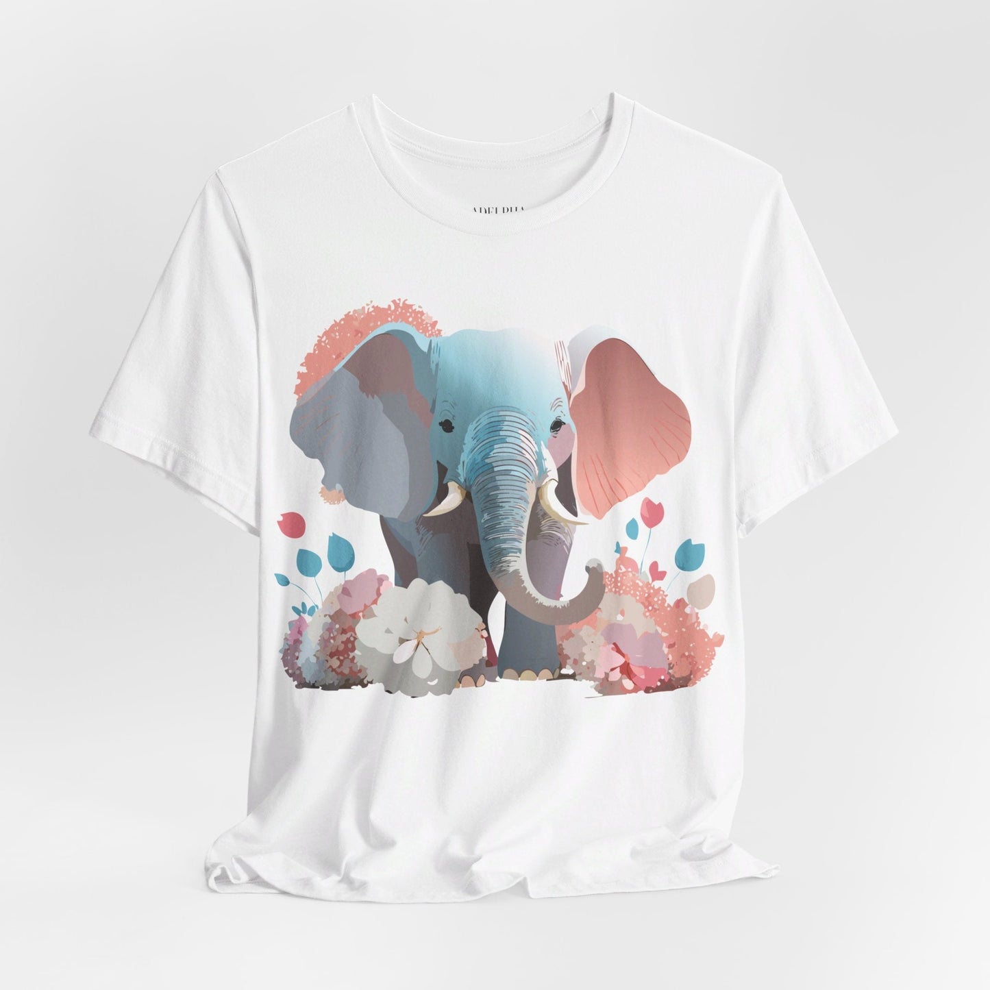 Elephant Graphic T Shirt By Adelpha Unisex Jersey Short Sleeve Artwork Tee Vintage Inspired