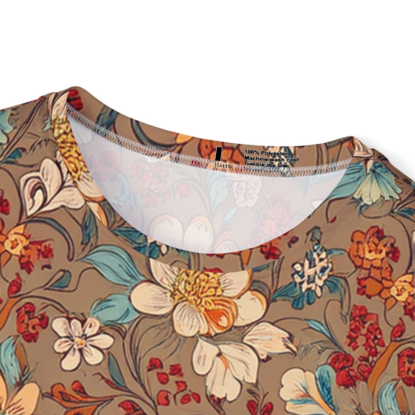 Unisex Floral Shirt, Floral Tee Shirt, Floral T-Shirt, T Shirt with Flowers 12