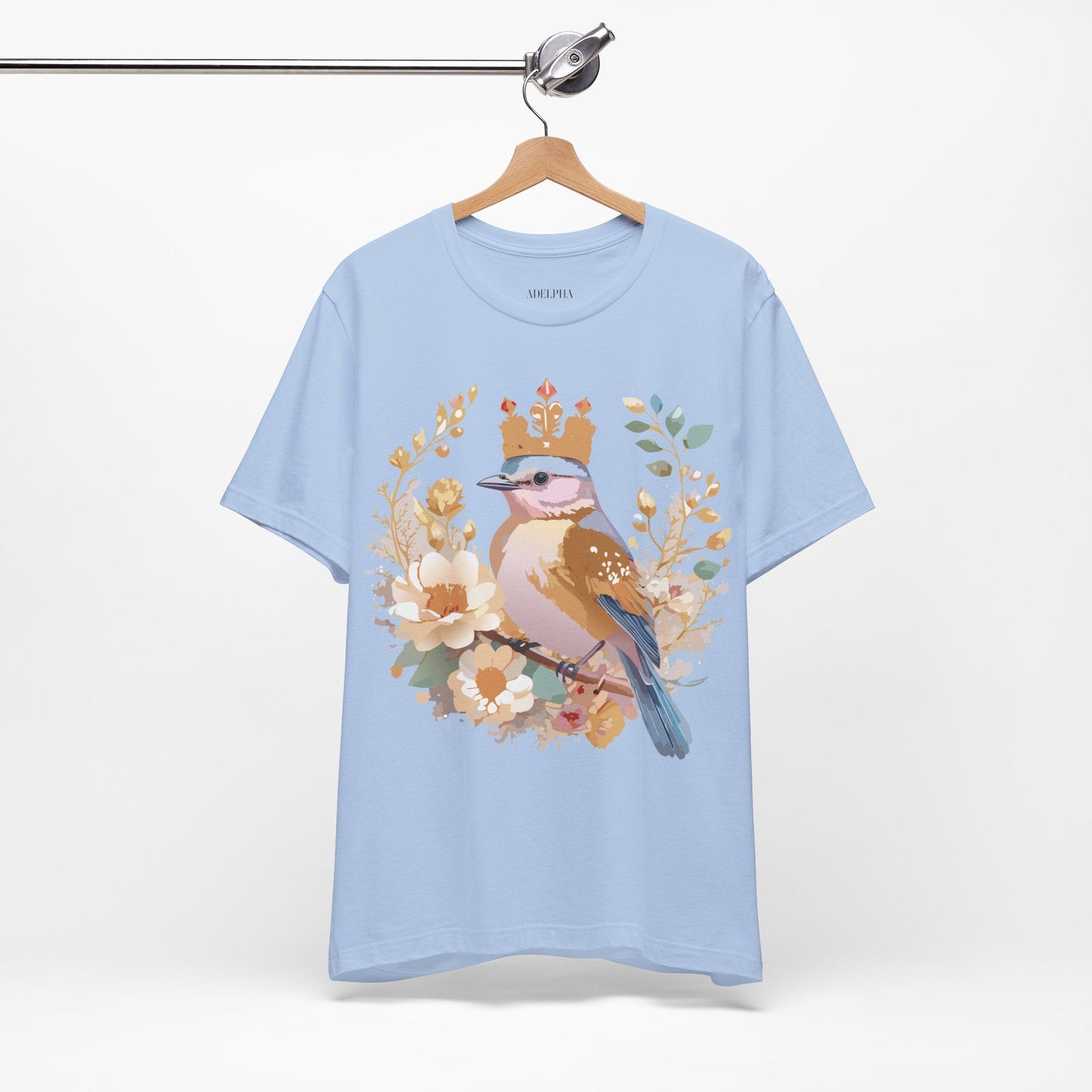 Medallion Graphic Unisex 100 Cotton Vintage Animal Medal Artwork Tee 19