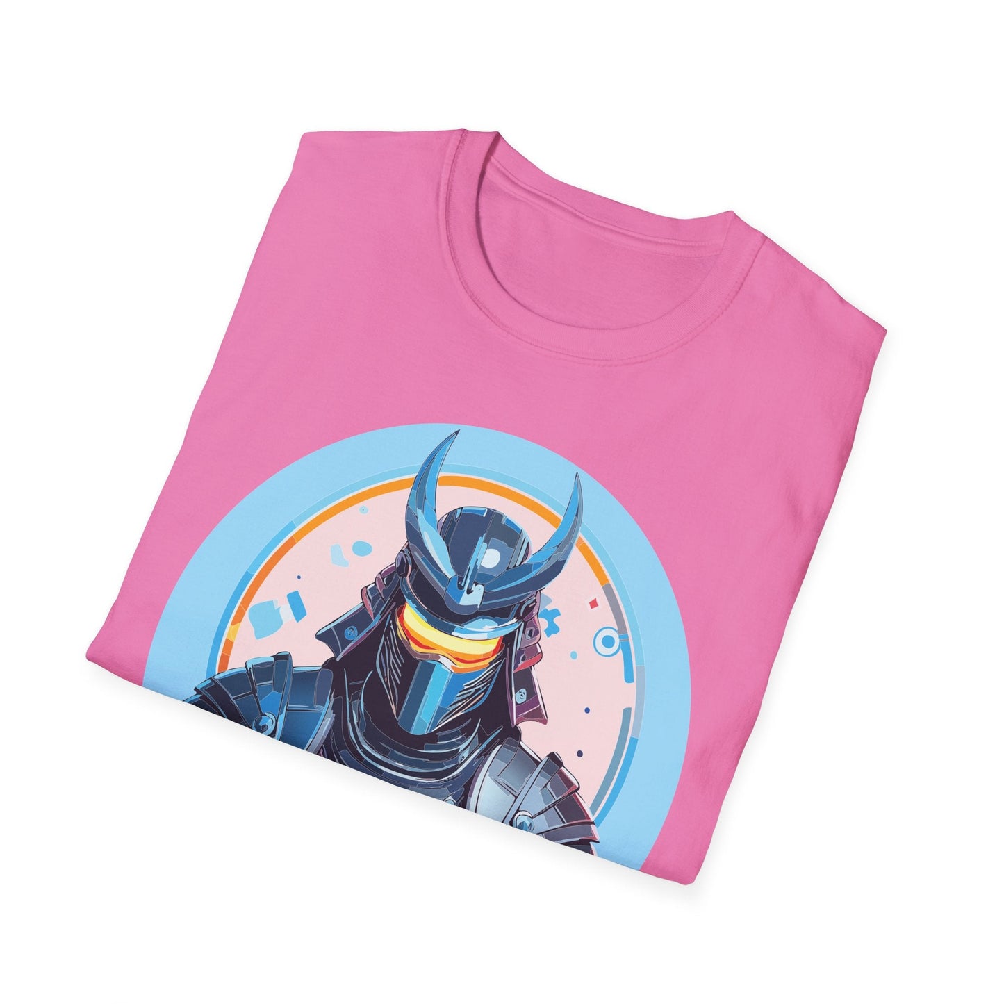 Samurai T Shirt Unisex Softstyle 64000 Tee Lightweight Comfortable 100 Percent Ring Spun Cotton