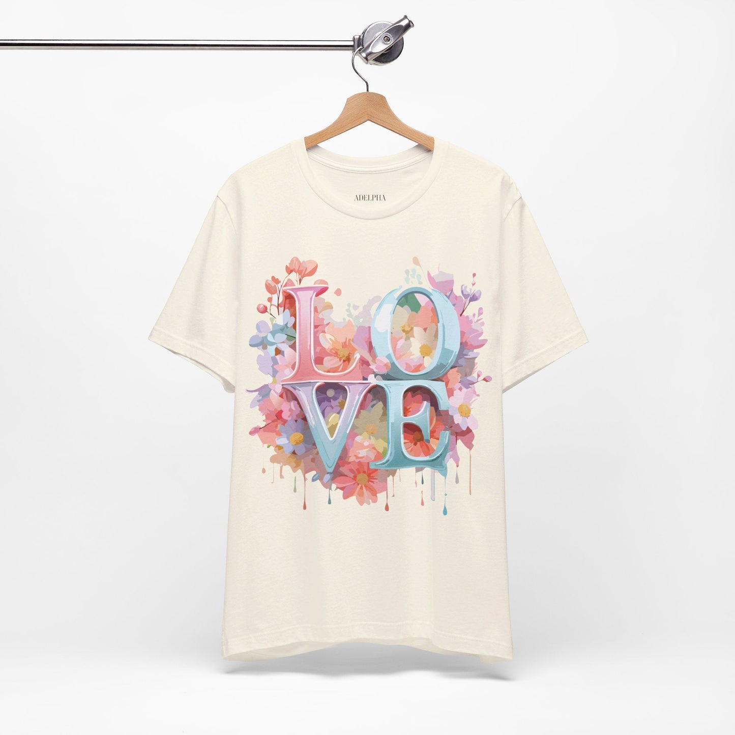 Valentine Graphic Tee Unisex Jersey Short Sleeve Art Design By Adelpha Premium Vintage