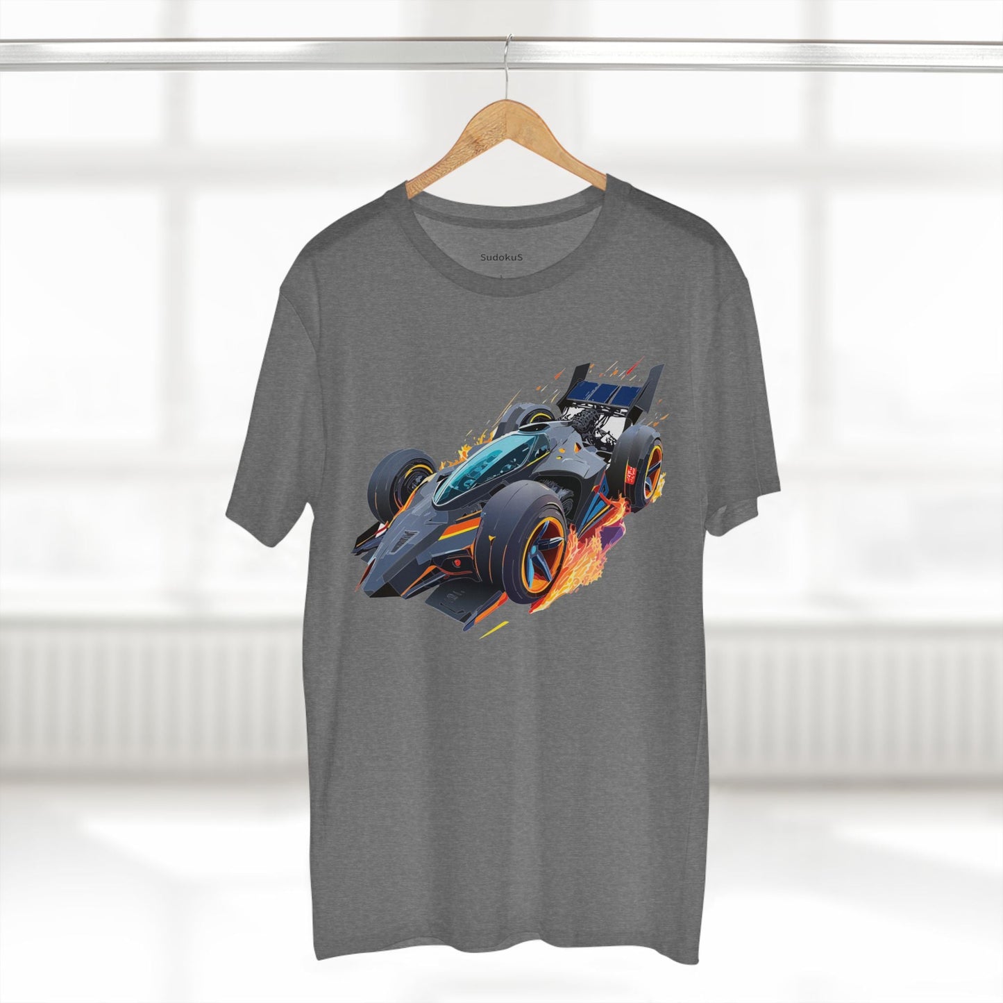 Car Graphic Unisex 100 Cotton Staple Tee 13