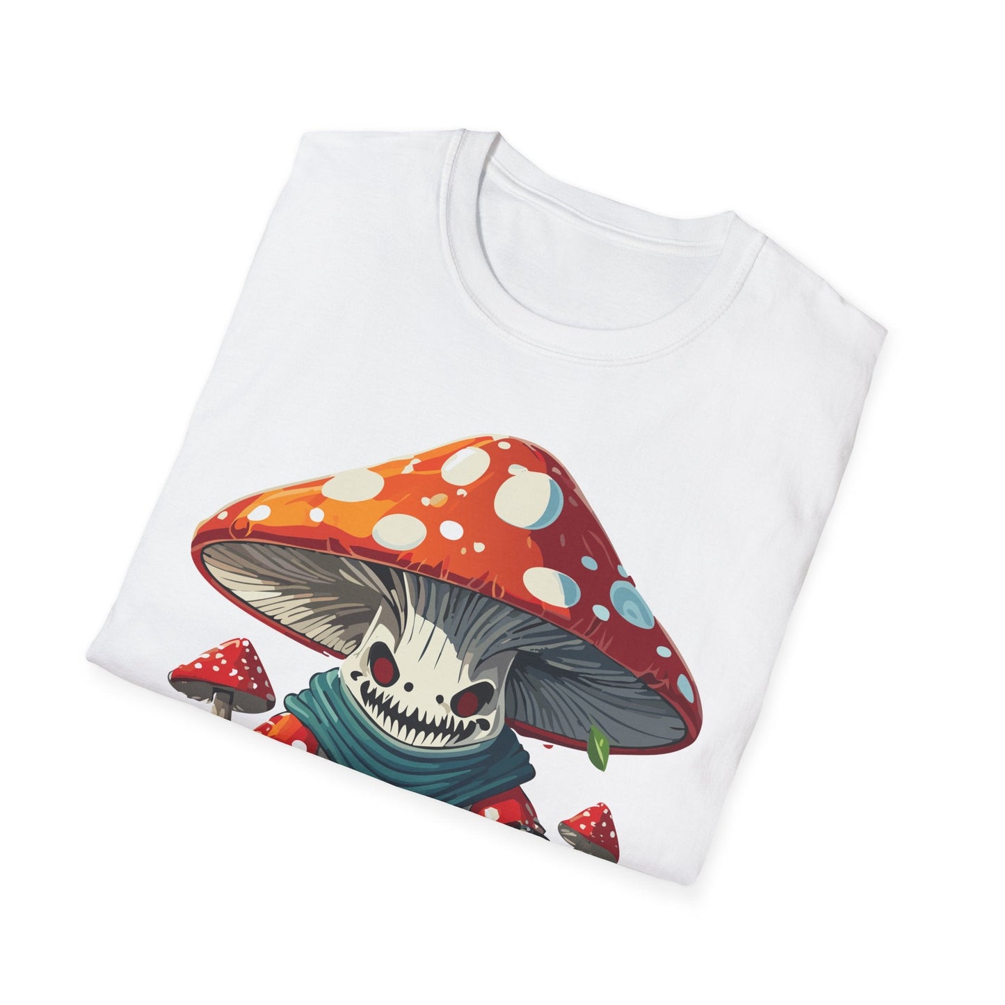 Unisex Mashroom T Shirt Funny Fungus Inspired Design Gildan Softstyle 64000 Tee Shirt