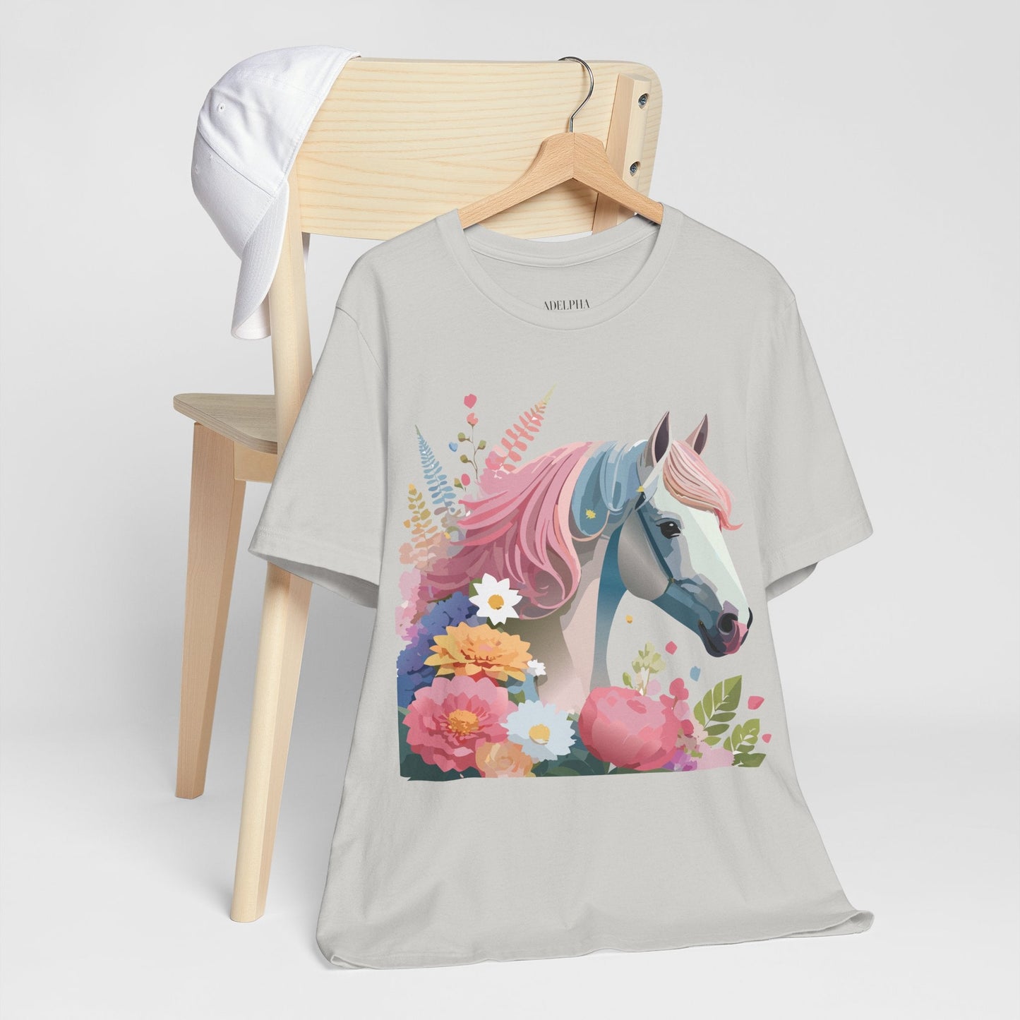 Horse Graphic Unisex 100 Cotton Vintage Animal Art T-Shirt 3
