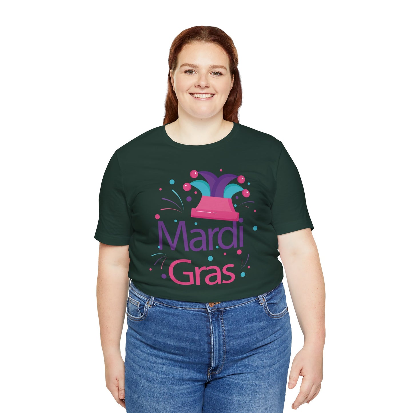 Unisex Cotton Tee Shirt for Mardi Gras