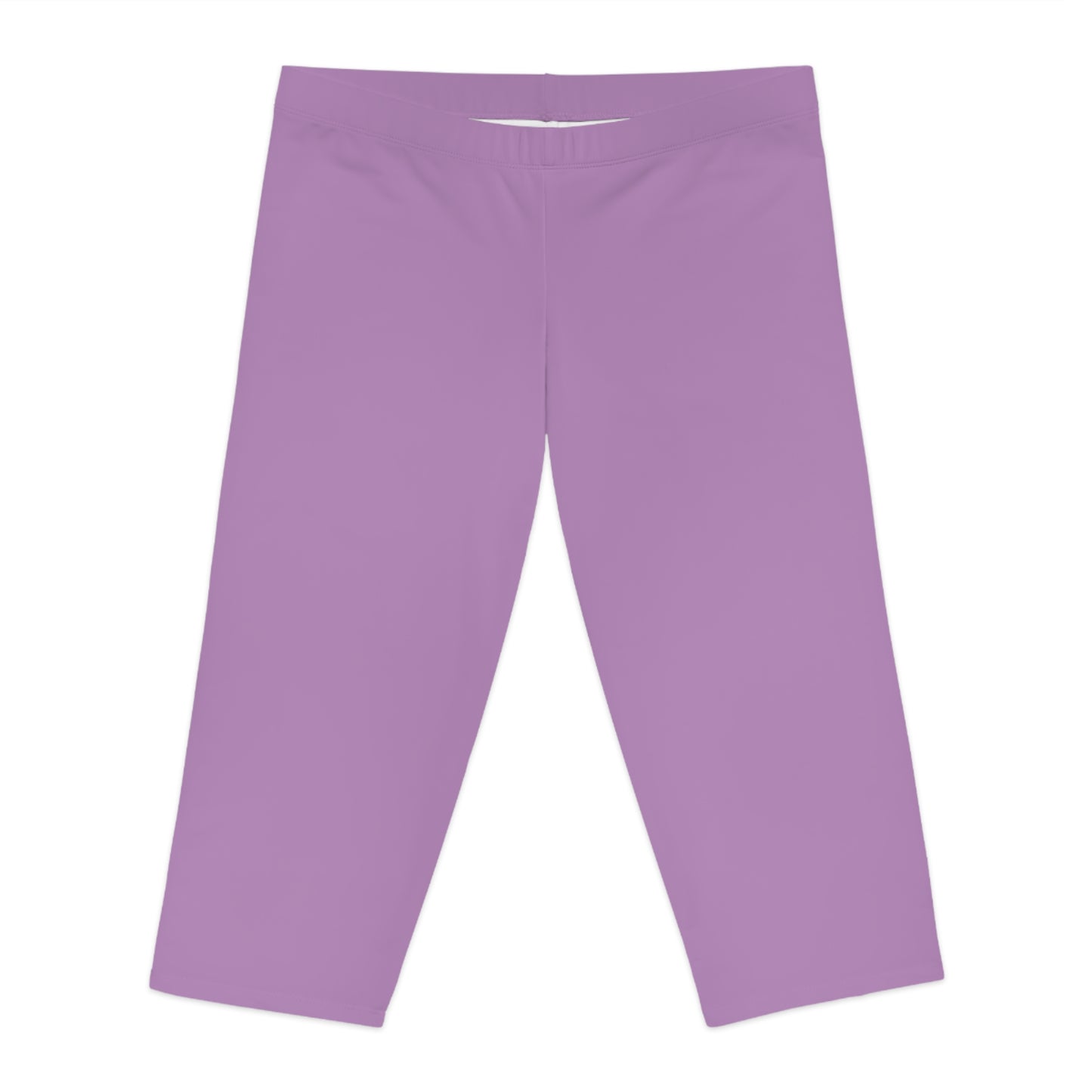 Purple Color Capri Leggings, Purple Capri Leggings 11