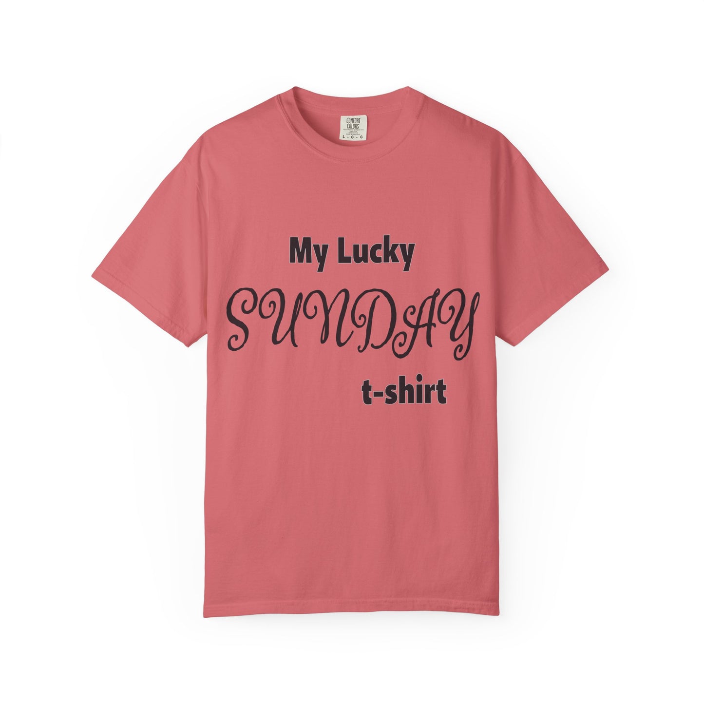 Weekdays Graphic Unisex Cotton Garment-Dyed T-Shirt 7