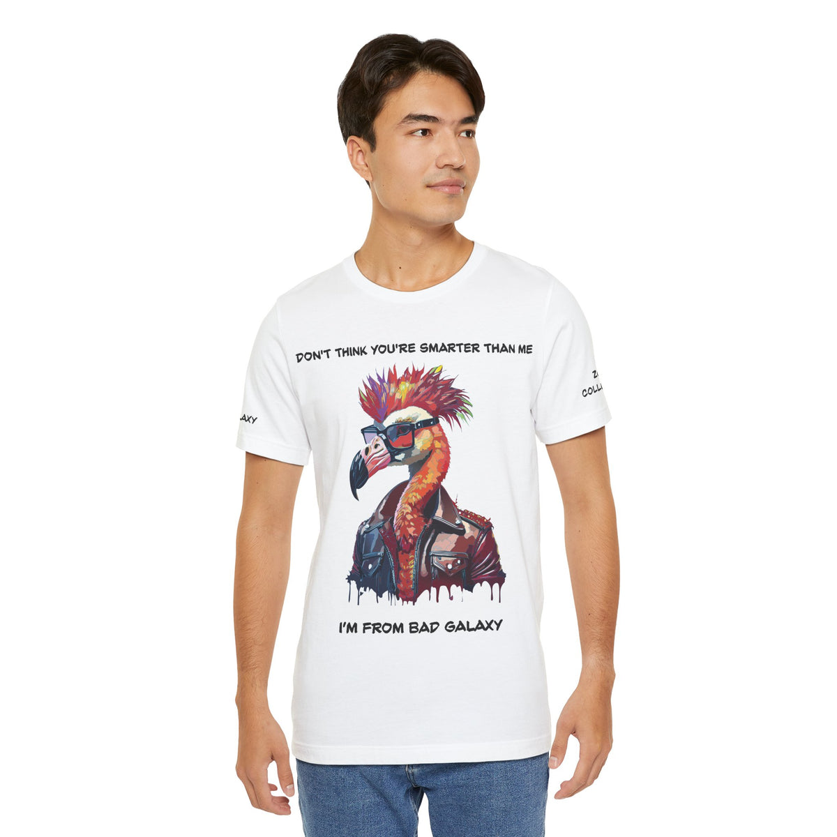 Animal Graphic Unisex Cotton Bella+Canvas Tee with Art Design b9