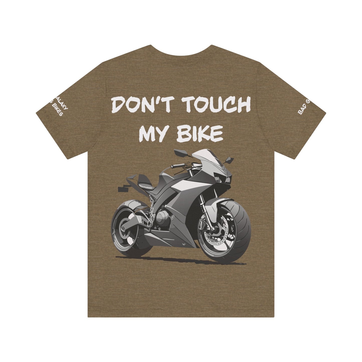 Tee Shirt With Alien From Bad Galaxy 100 Percent Cotton Made To Order Eco Friendly Inks Tee