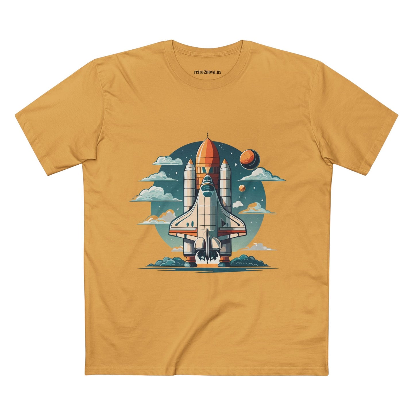 Cosmos Shirt Unisex Premium Cotton Tee With Original Art Design By Retro2Nova CS1