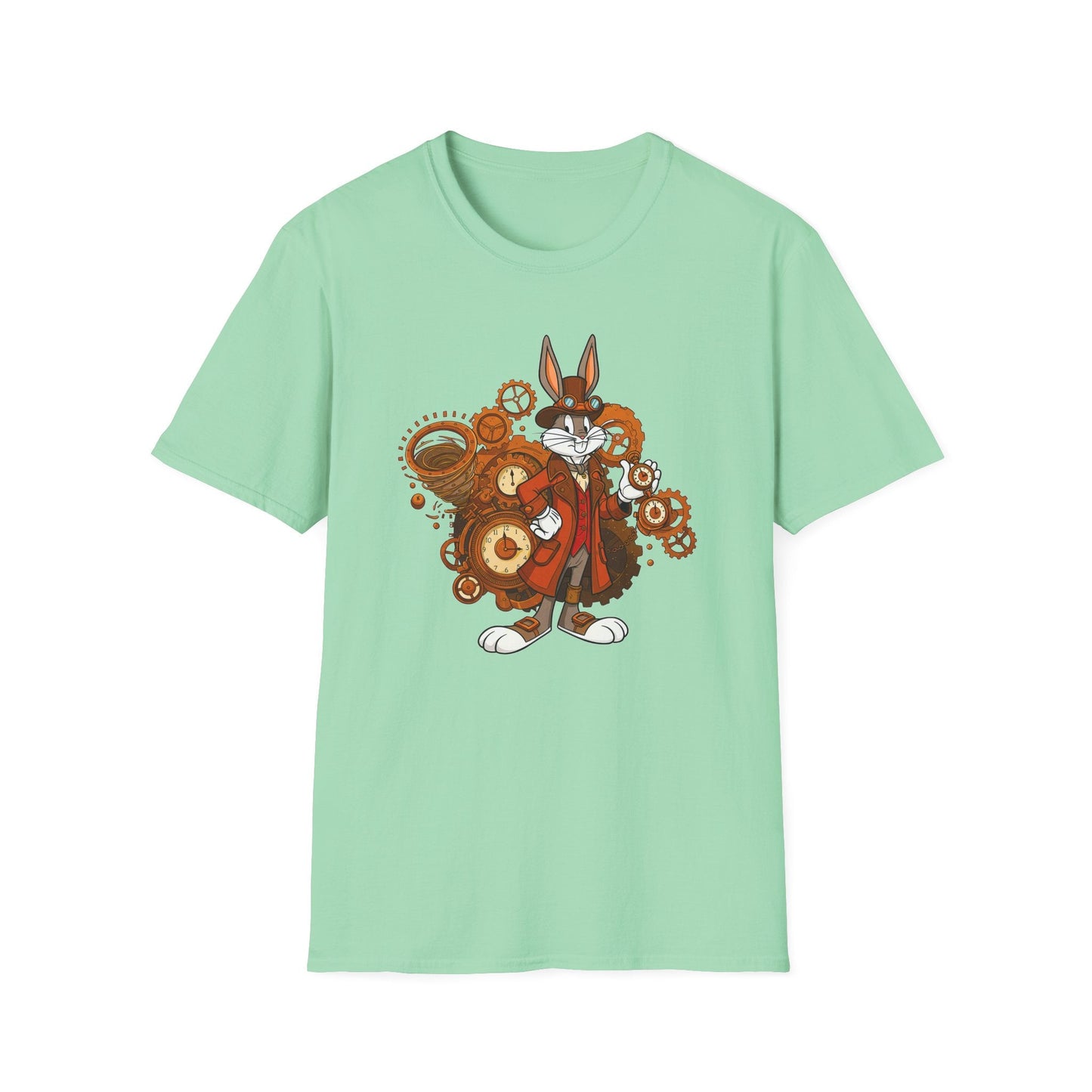 Bugs Bunny T Shirt Cartoon Tee Unisex Softstyle 100 Percent Cotton Gildan 64000 Tee