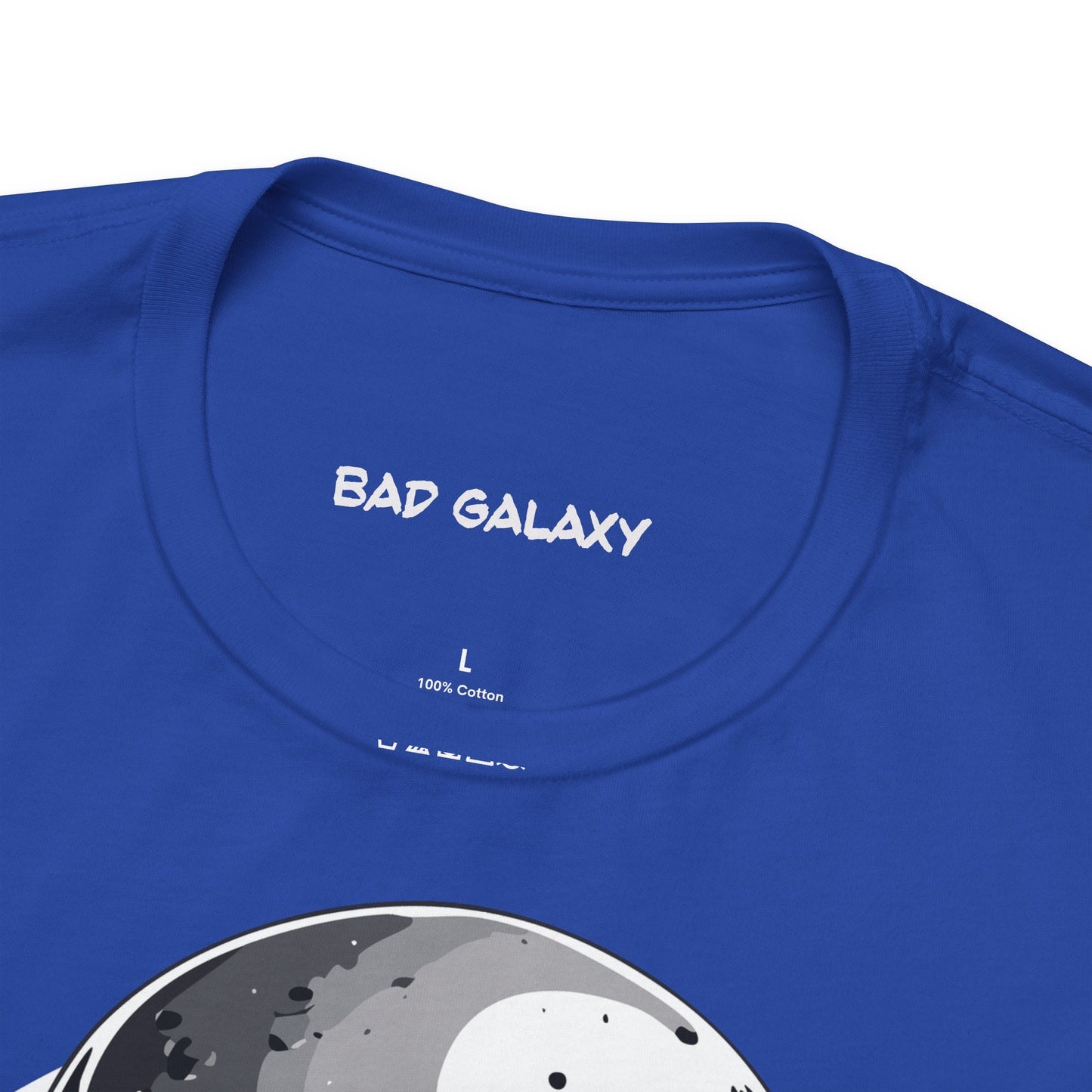 Alien Tee Shirt From Bad Galaxy 100 Percent Cotton Made to Order Eco Friendly Non Toxic Inks