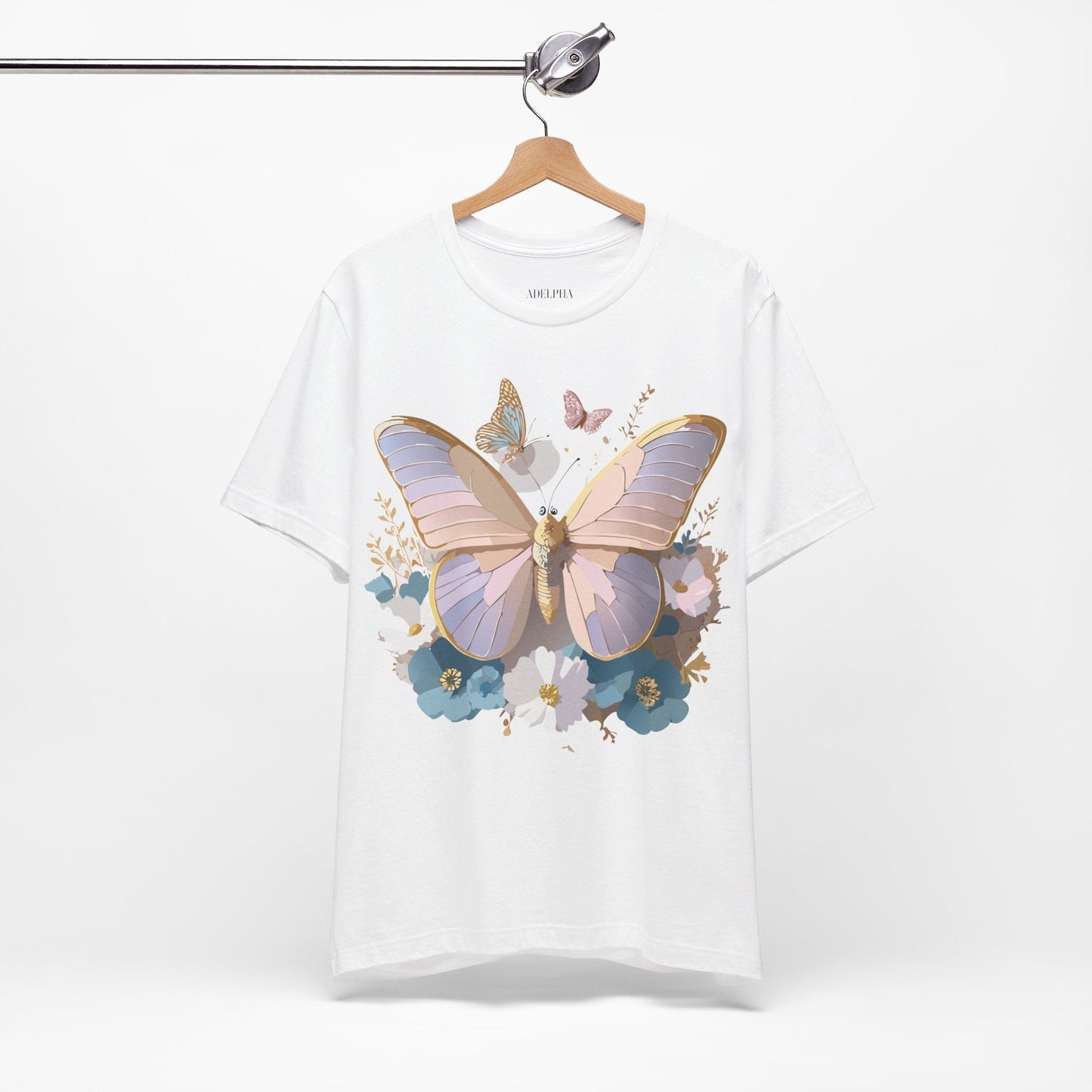 Adelpha Graphic Butterfly Shirt Unisex Jersey Short Sleeve Tee