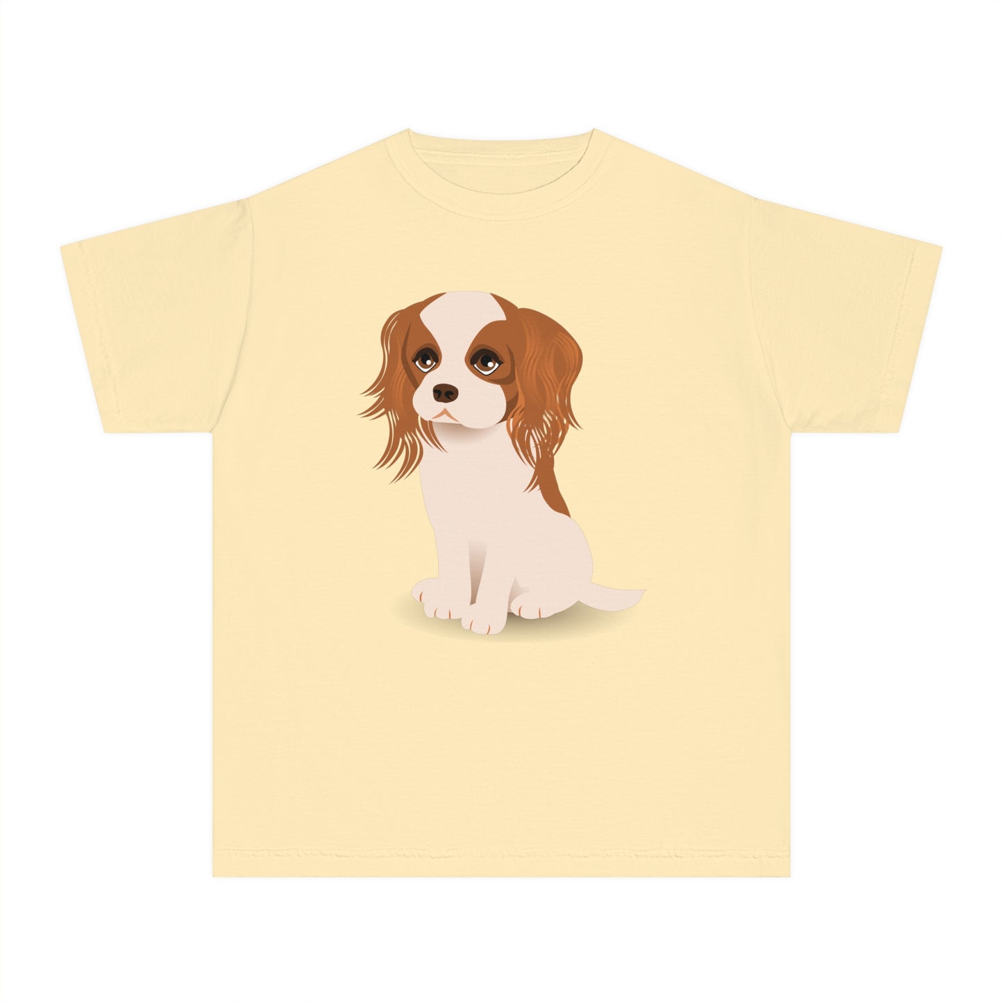 Youth Tee Shirt with Little Dog