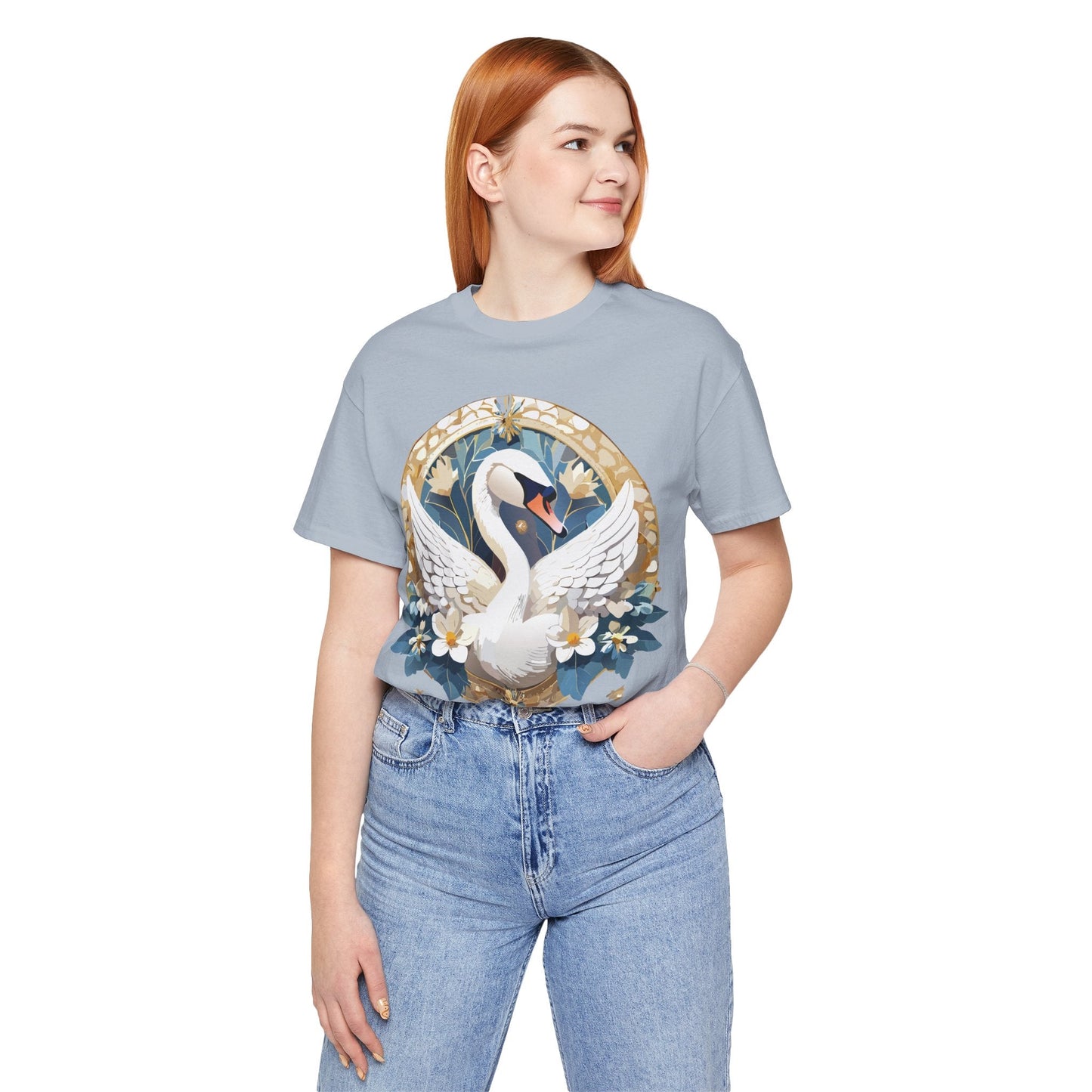Adelpha Medallion Graphic Tee Unisex Jersey Short Sleeve Vintage Inspired Art Design