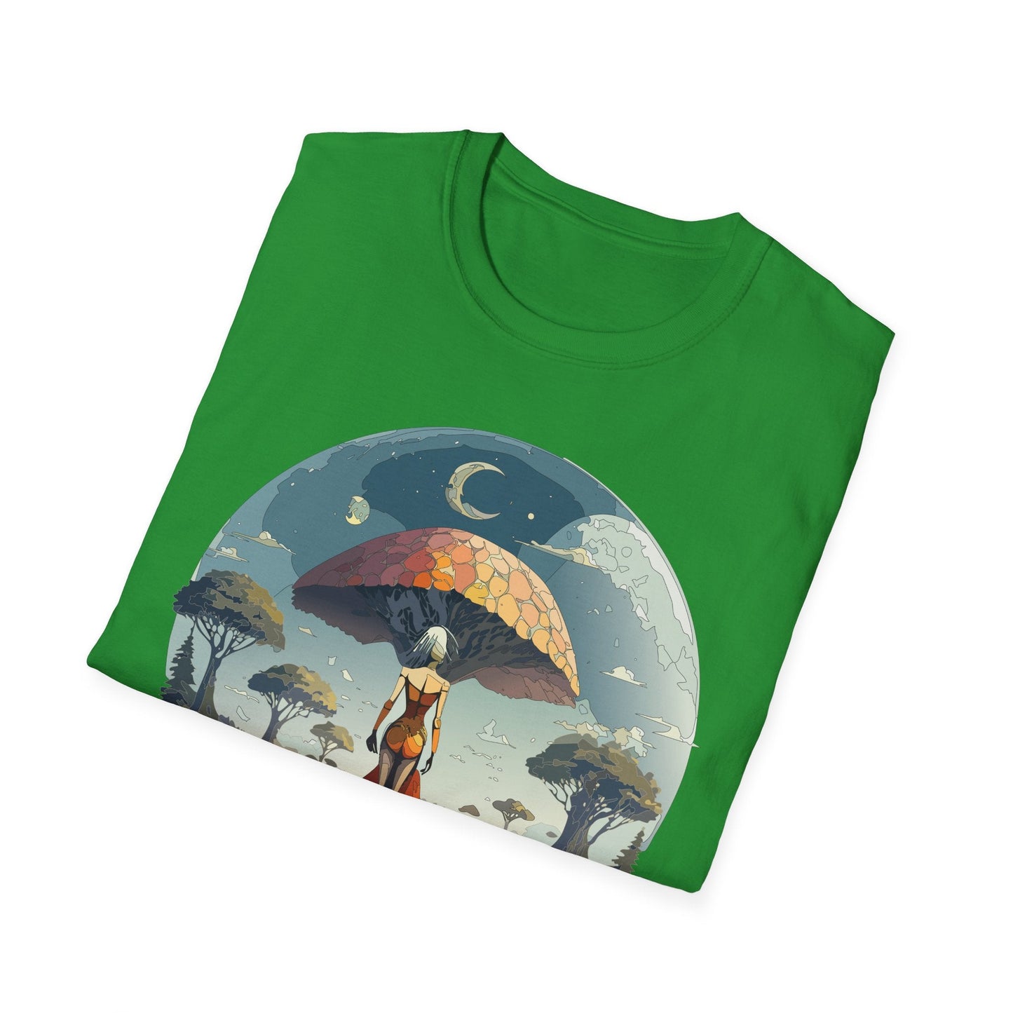 Womens Graphic T Shirts Art Design Shirt Softstyle Casual Tee 64000 Gildan Ring Spun Cotton