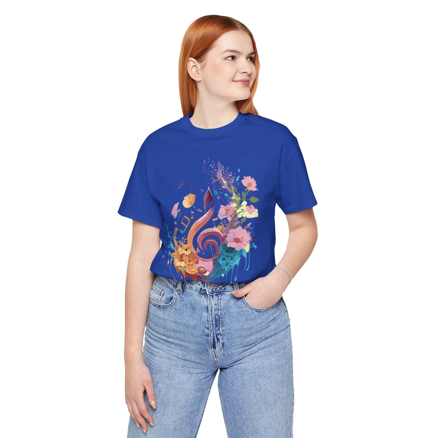 Unisex Graphic T Shirt From Adelpha With Vintage Music Inspired Artwork Short Sleeve Tee