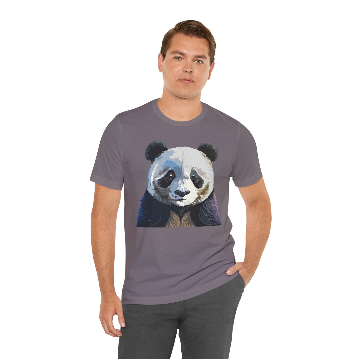 Unisex Animal Graphic Art Tee Shirt Softstyle Cotton Gildan 64000 Wild Animals Design