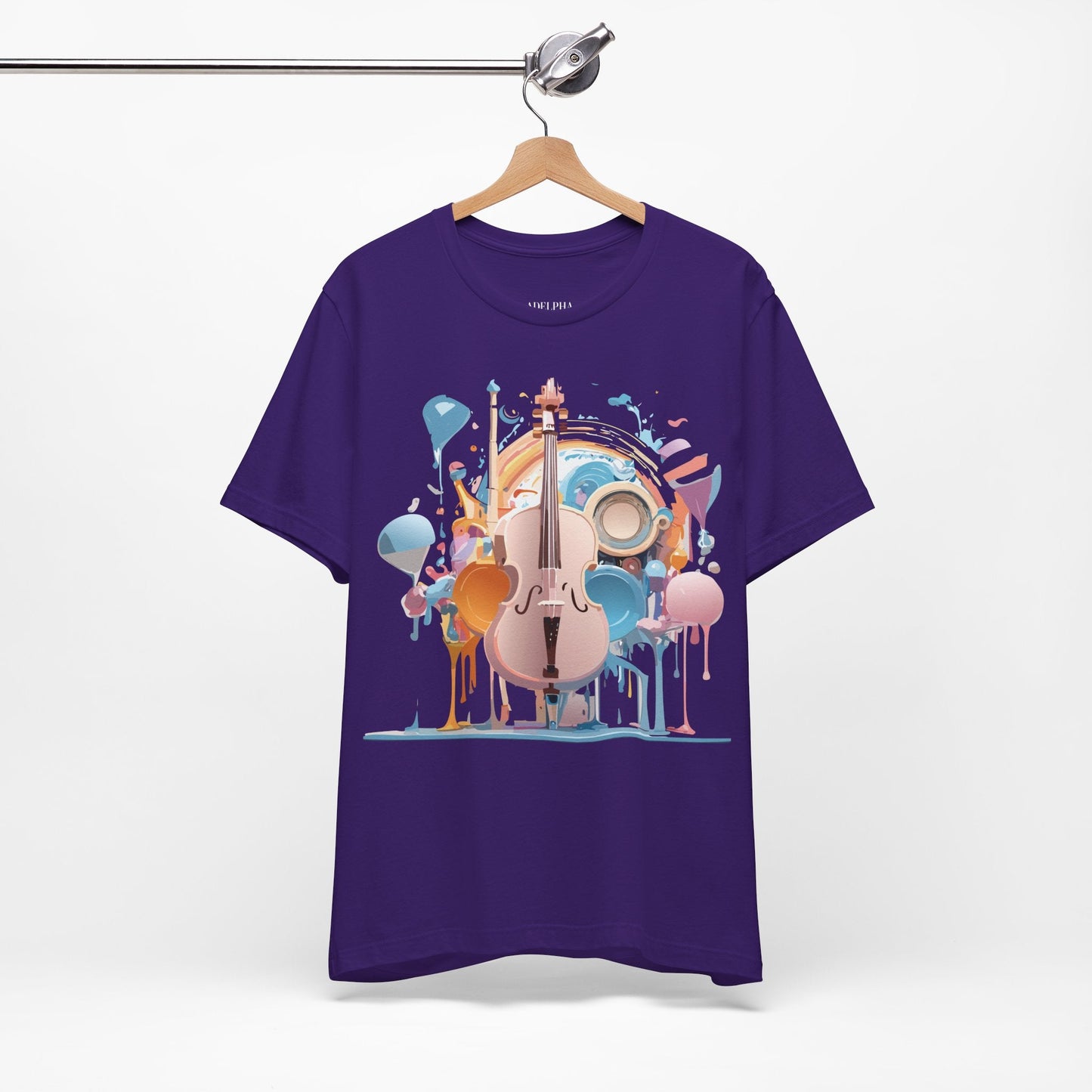 Music Graphic T Shirt Unisex Adelpha Artwork Vintage Inspired Art Design Tee Collection