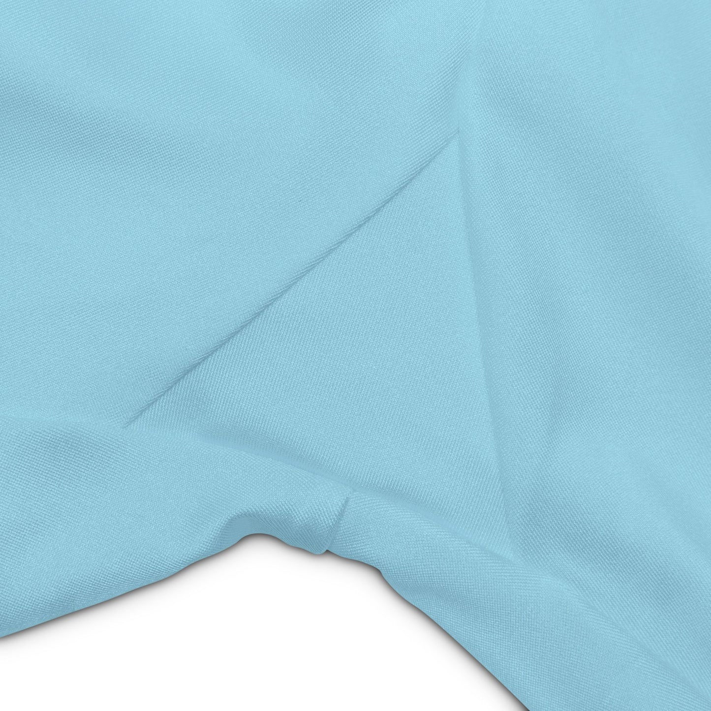 Frosted Blue Women's Workout Shorts — Solid High-Waist Biker Shorts for Exercise & Everyday Wear