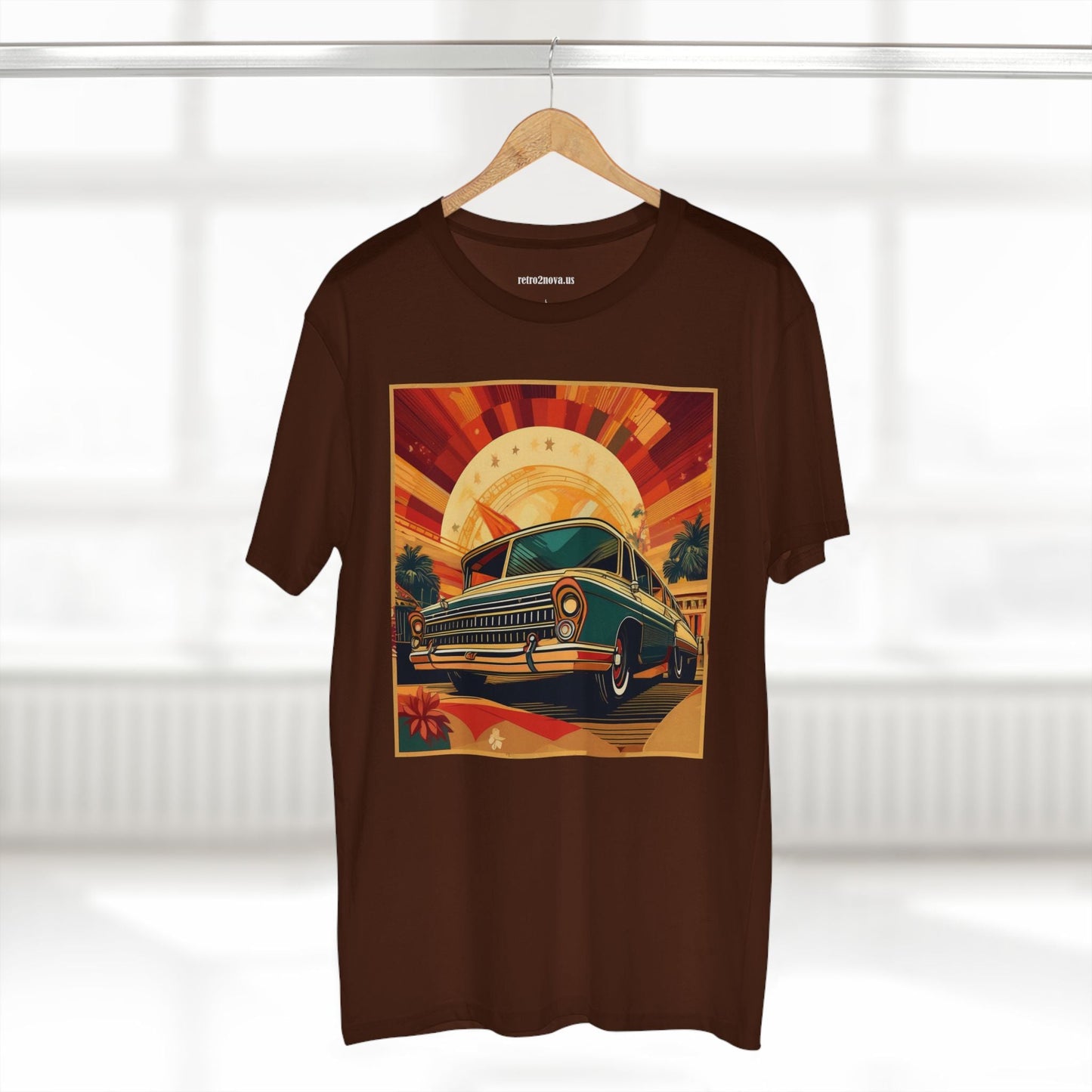 Retro Car Shirts Vintage Car Shirts RC 17 Unisex Premium Cotton Tee With Original Art Design